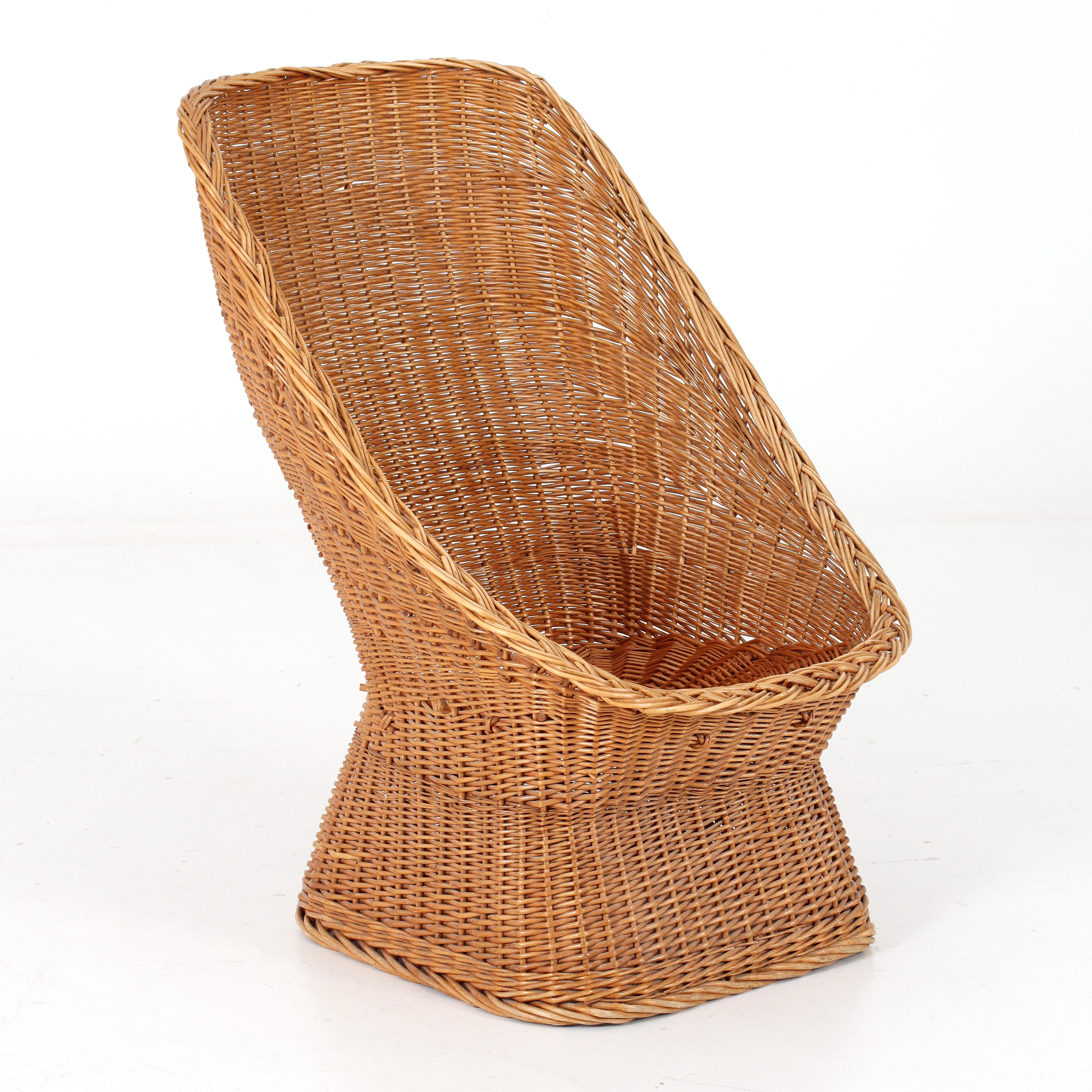KORGSTOL, "Pil", design Bengt Ruda, Ikea. 1960-tal.