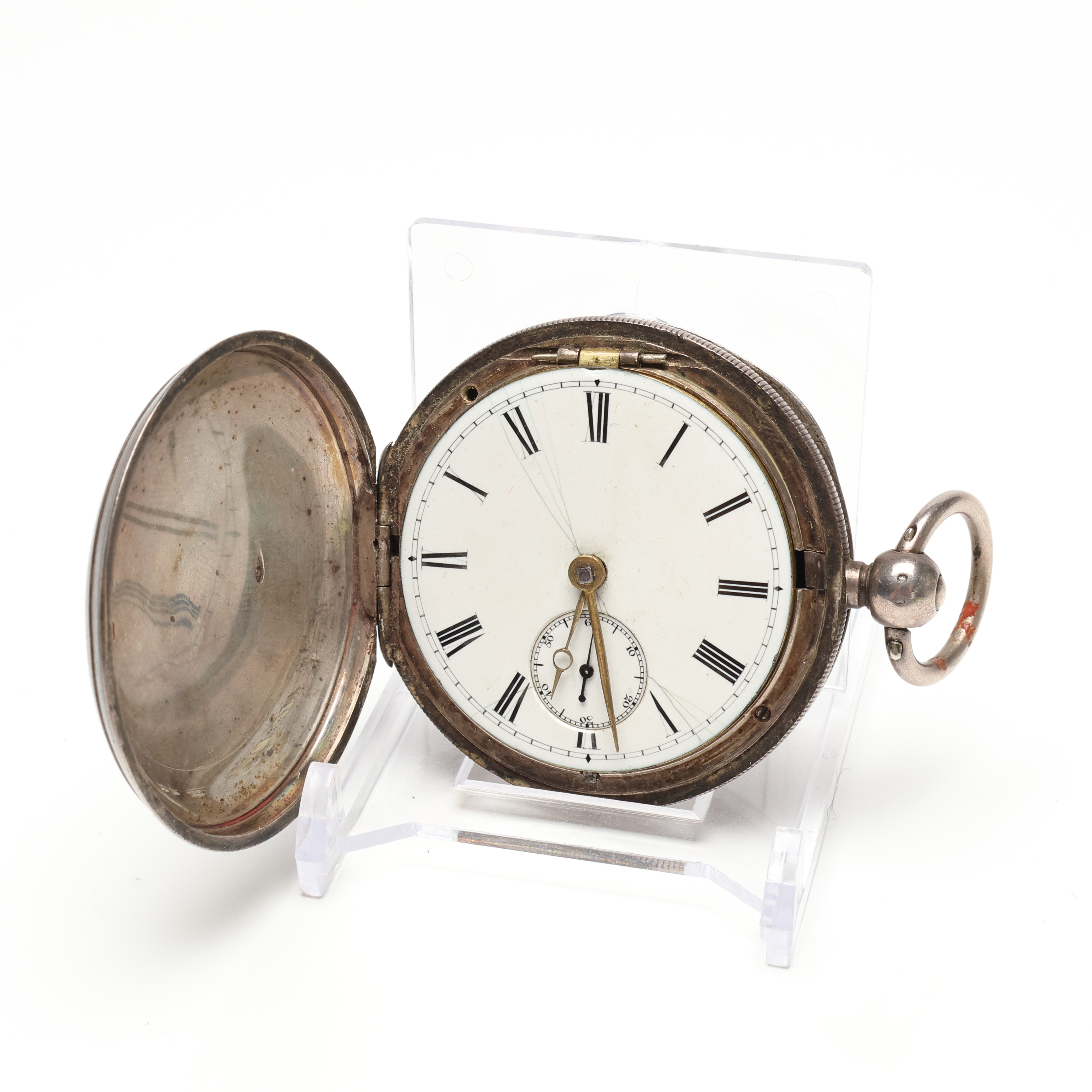 FICKUR, savonett, silver, England, 1900-tal.