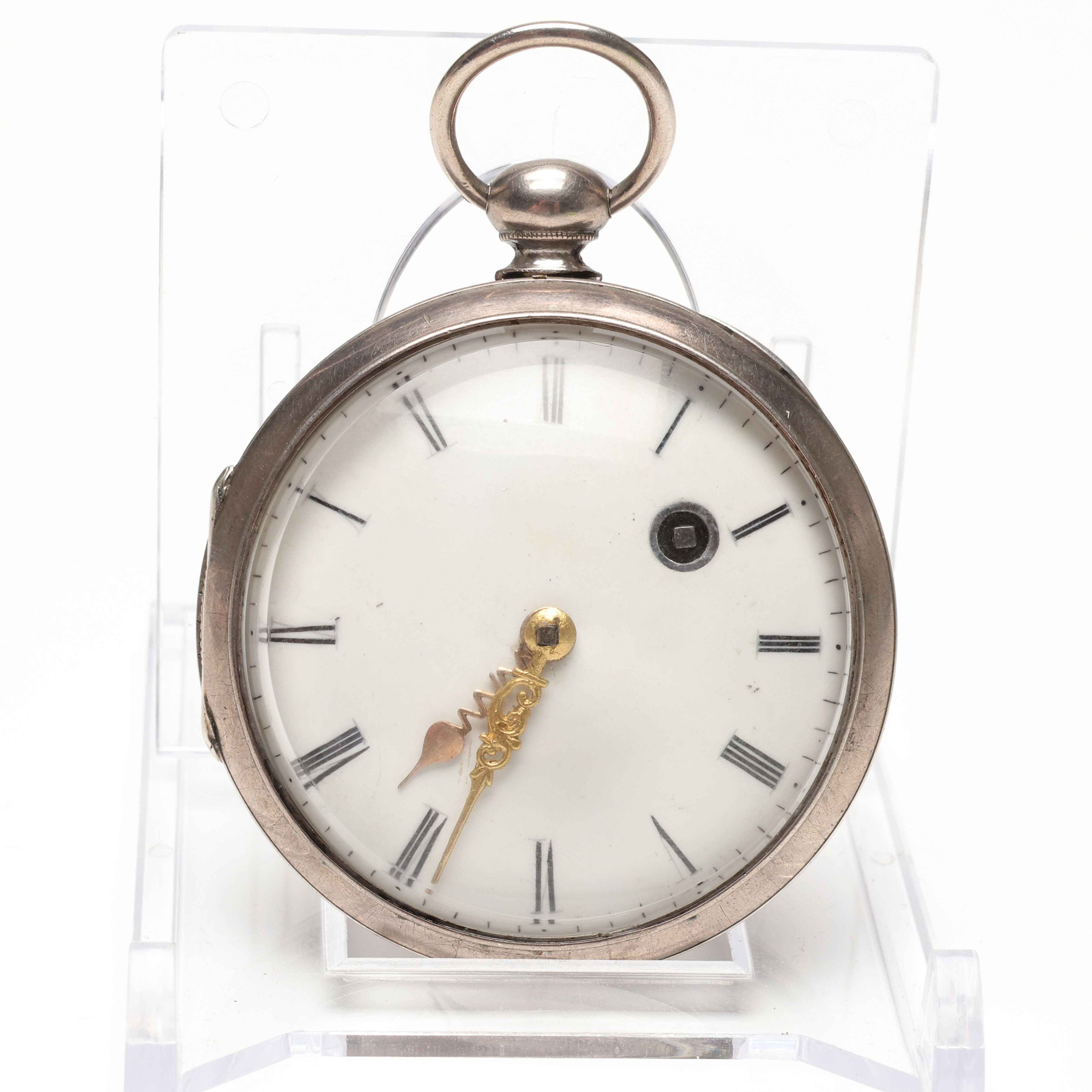 FICKUR, spindelur, 1800-tal.