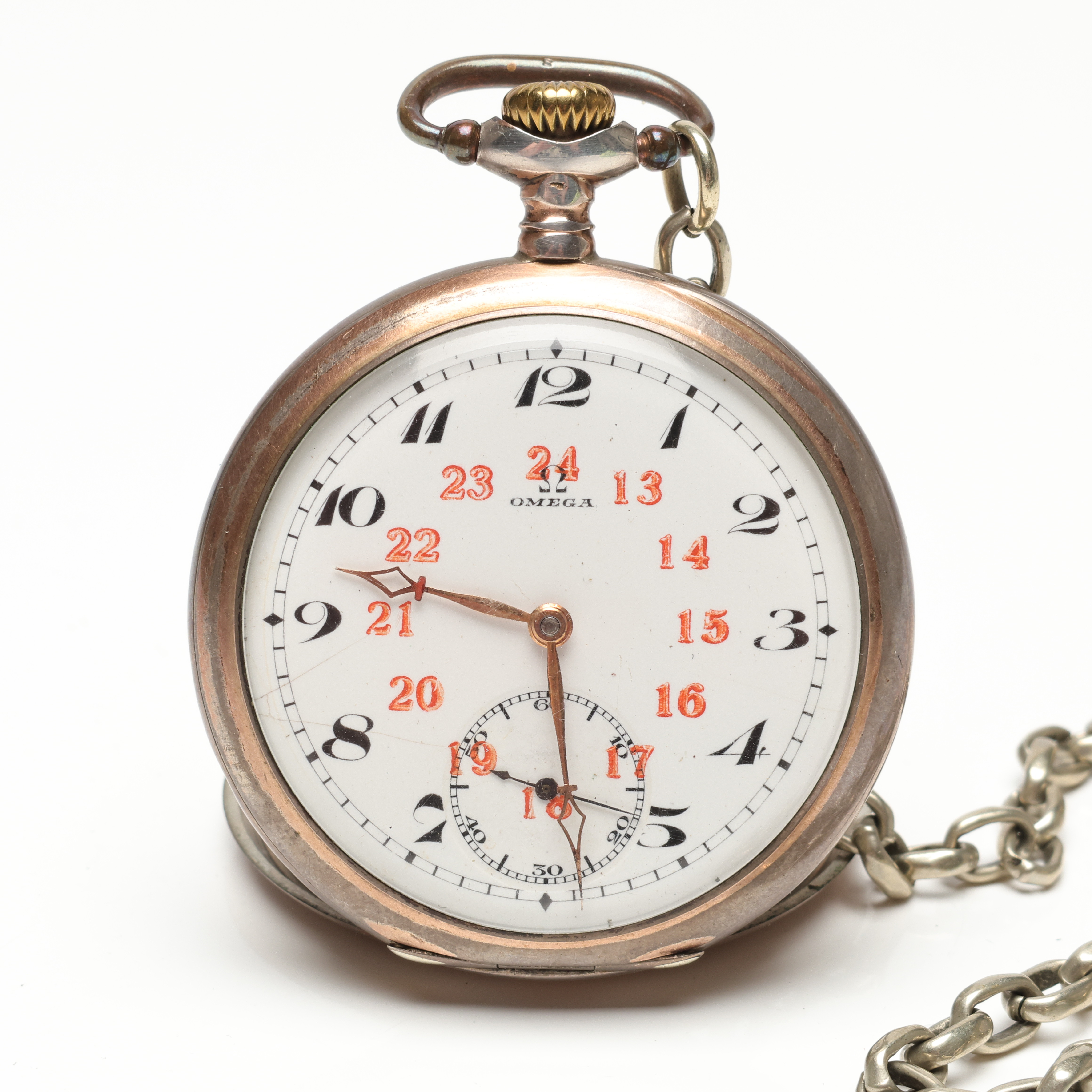 FICKUR, silver, Omega.
