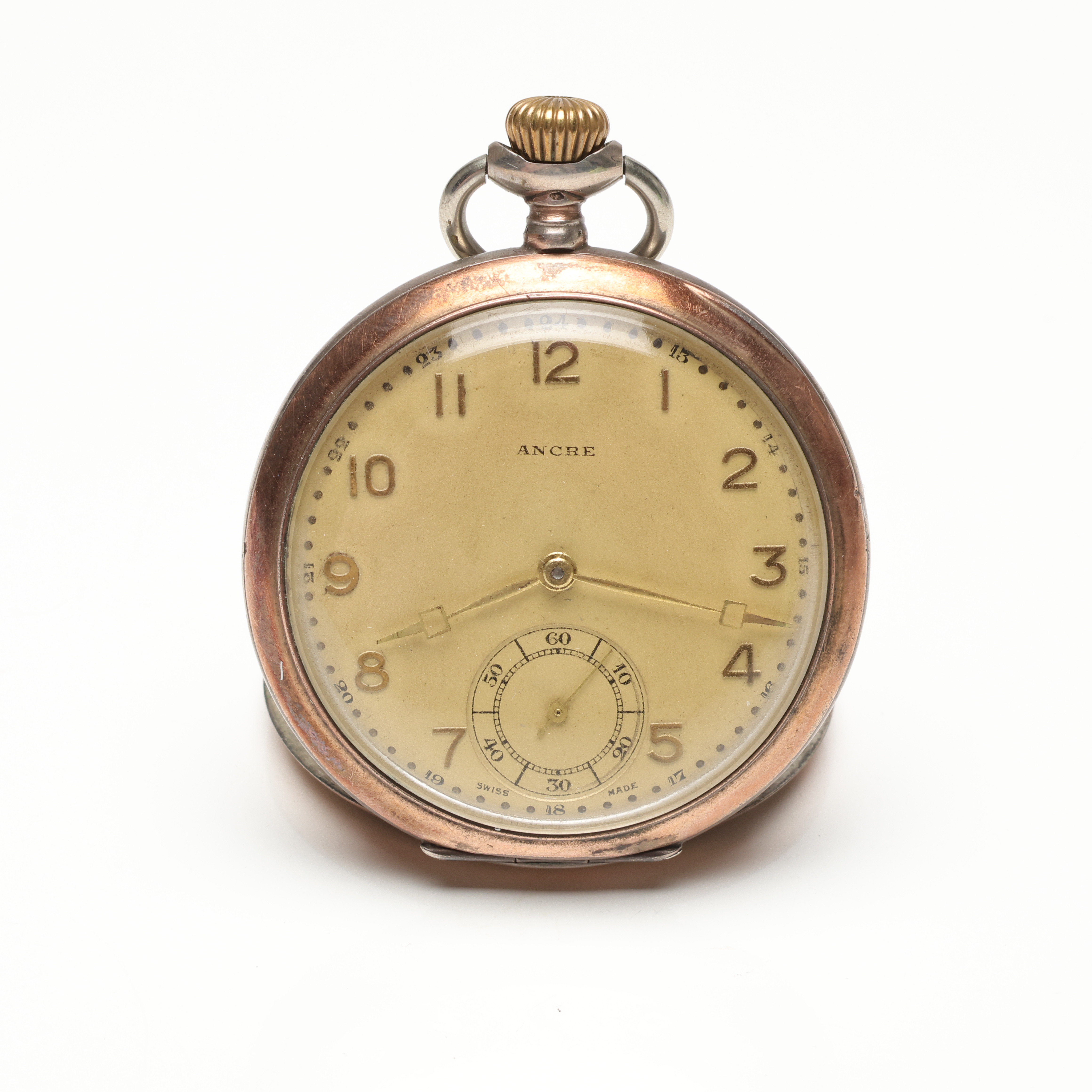 FICKUR, silver, Ancre, tidigt 1900-tal.