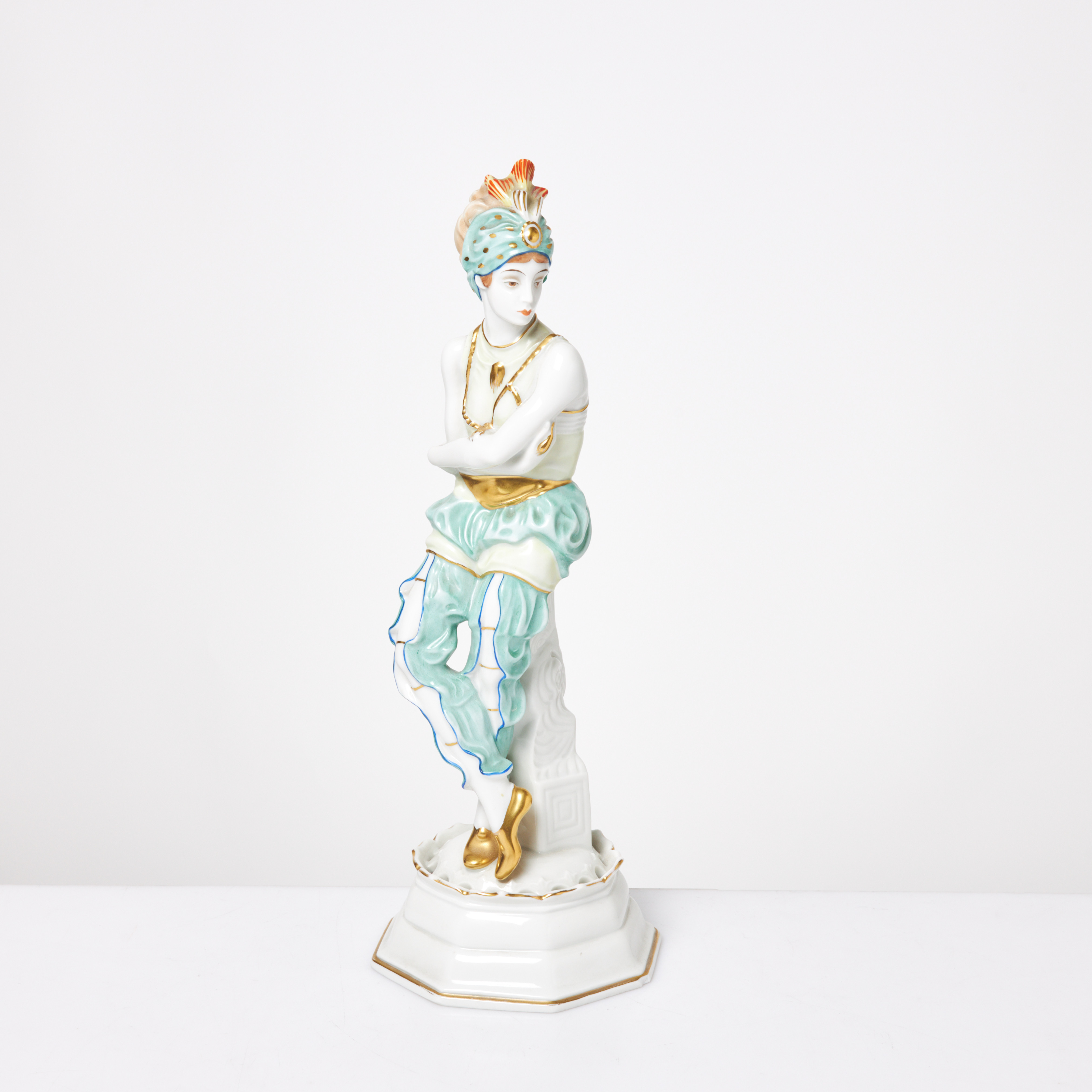 FIGURIN. Art deco, Rosenthal, Bavaria, porslin, 345a.