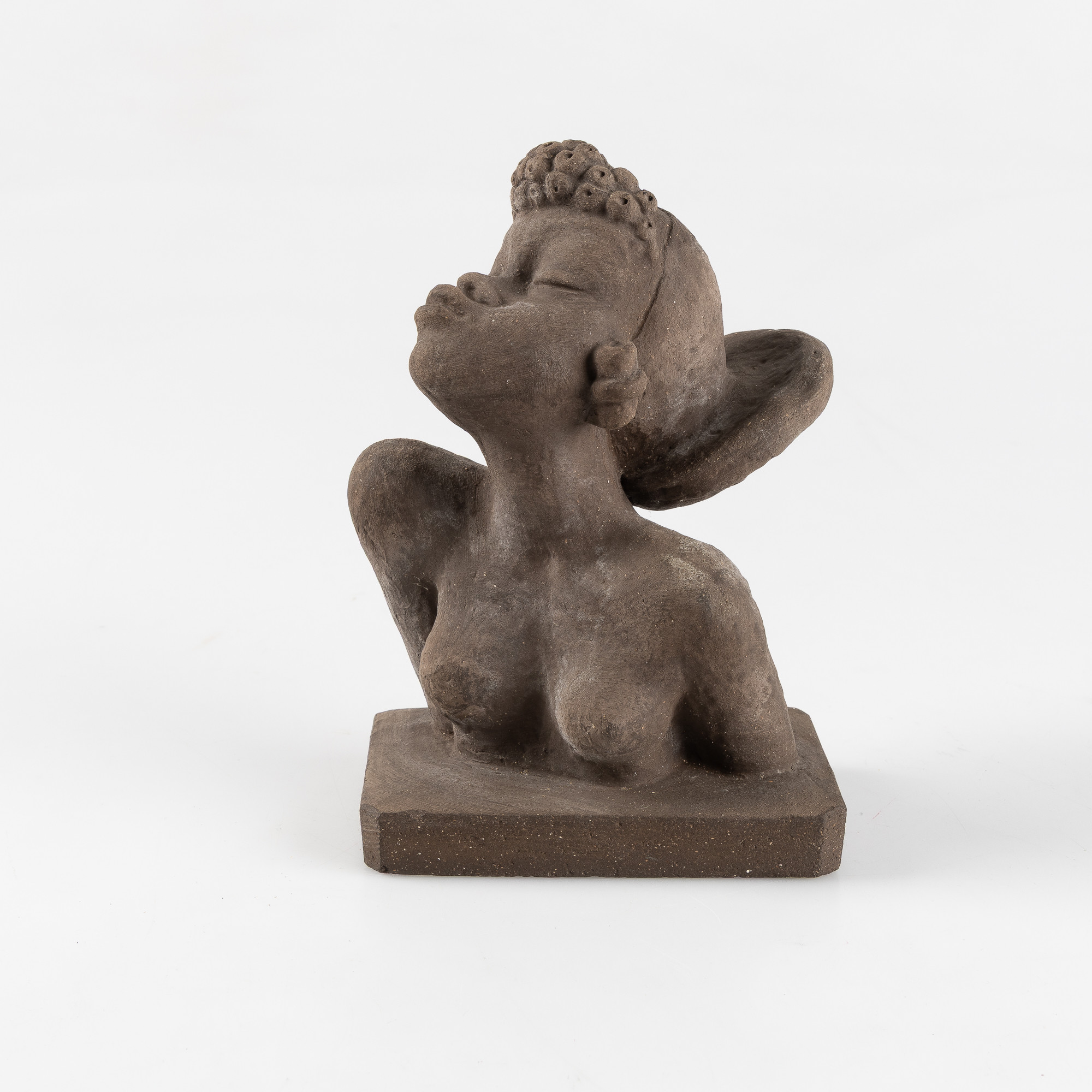 OVE RASMUSSEN (1911-1973). Skulptur, byst, keramik, 1900-tal.