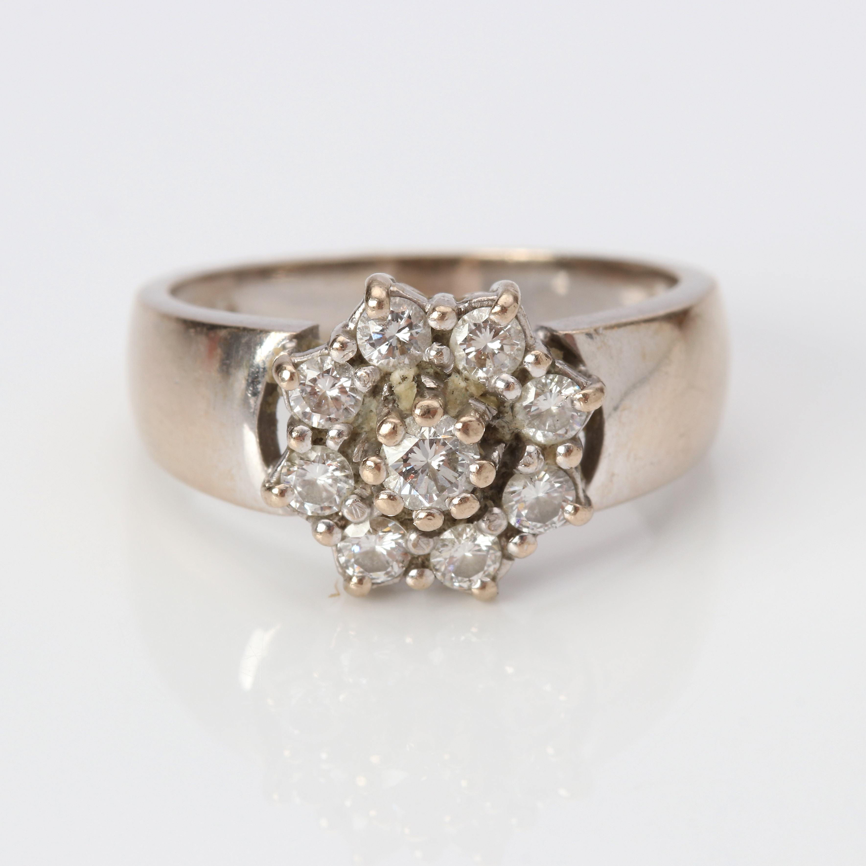 DIAMANTRING 18K ca 0,75 ct.
