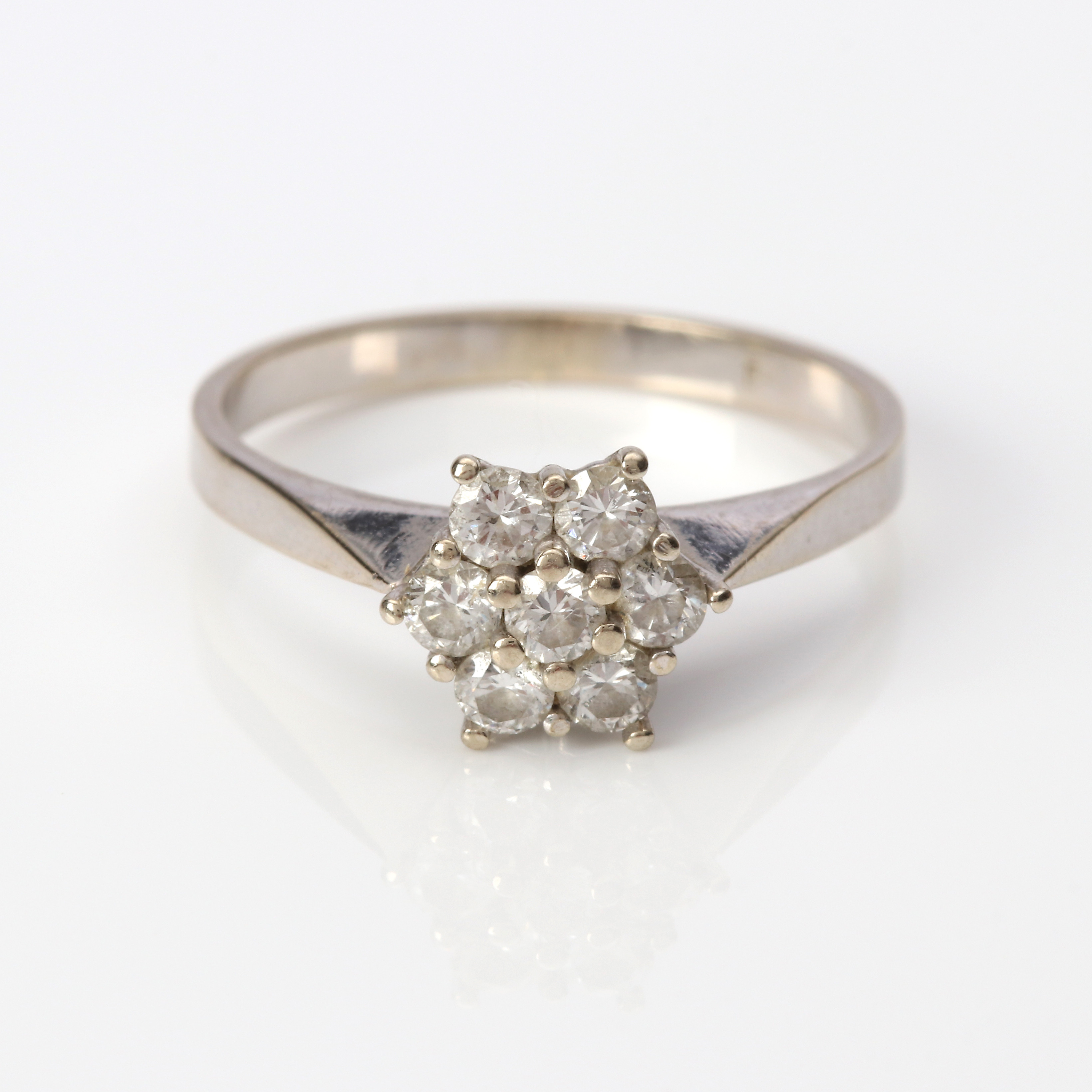 DIAMANTRING 18K, 2,7 g.