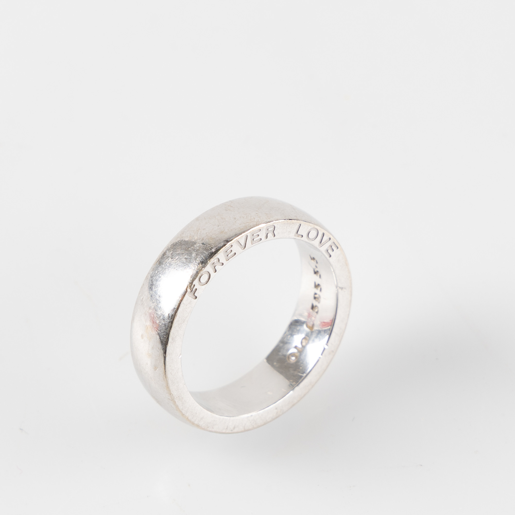 OLE LYNGGAARD. RING, 14 K vitguld, "Love Ring".