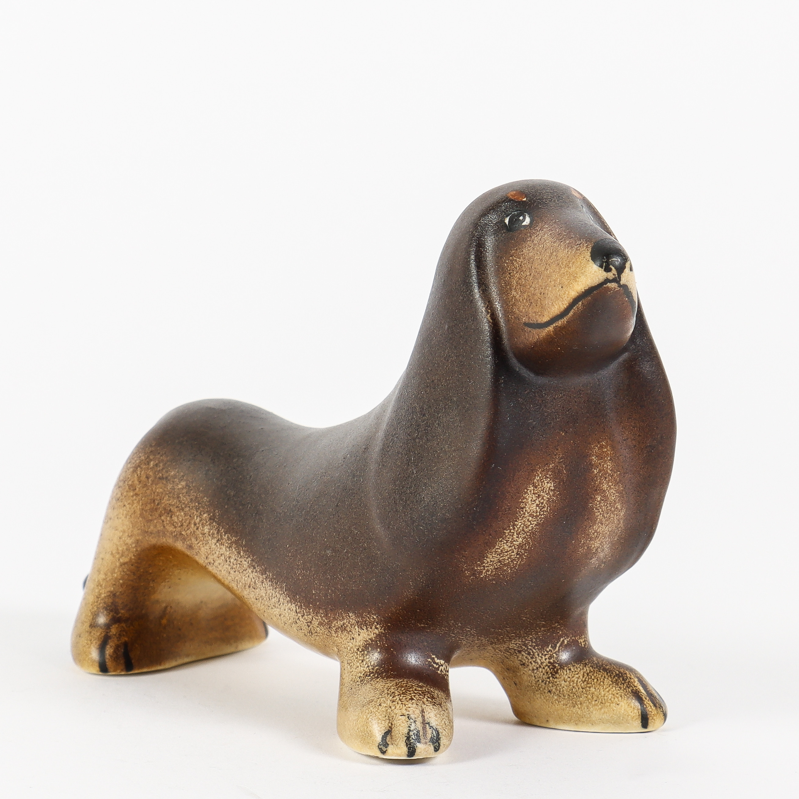 LISA LARSON. Figurin, "Tax", stengods, K-studion, Gustavsberg.