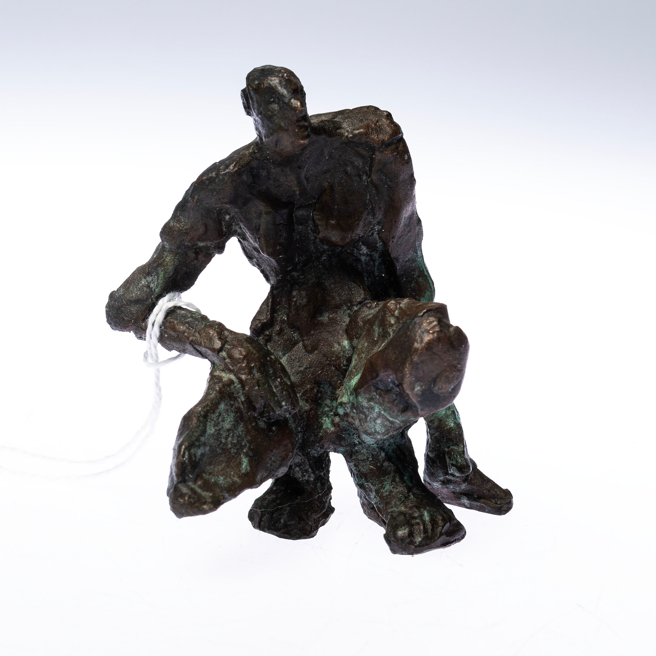 LENA FLODMAN. Skulptur, brons.
