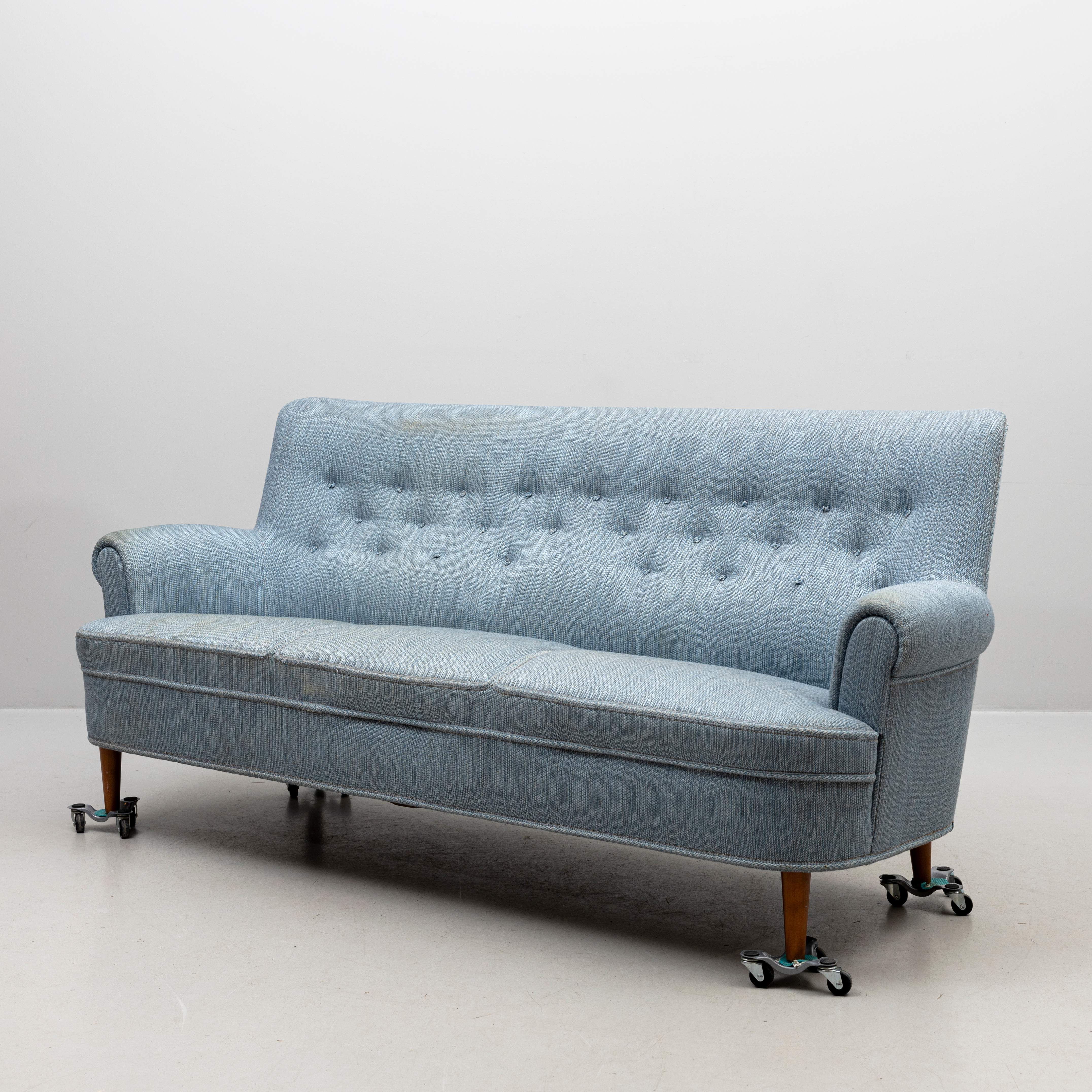 CARL MALMSTEN. Soffa, "Hemmakväll", O.H Sjögren, Brickmärkt, Tranås.