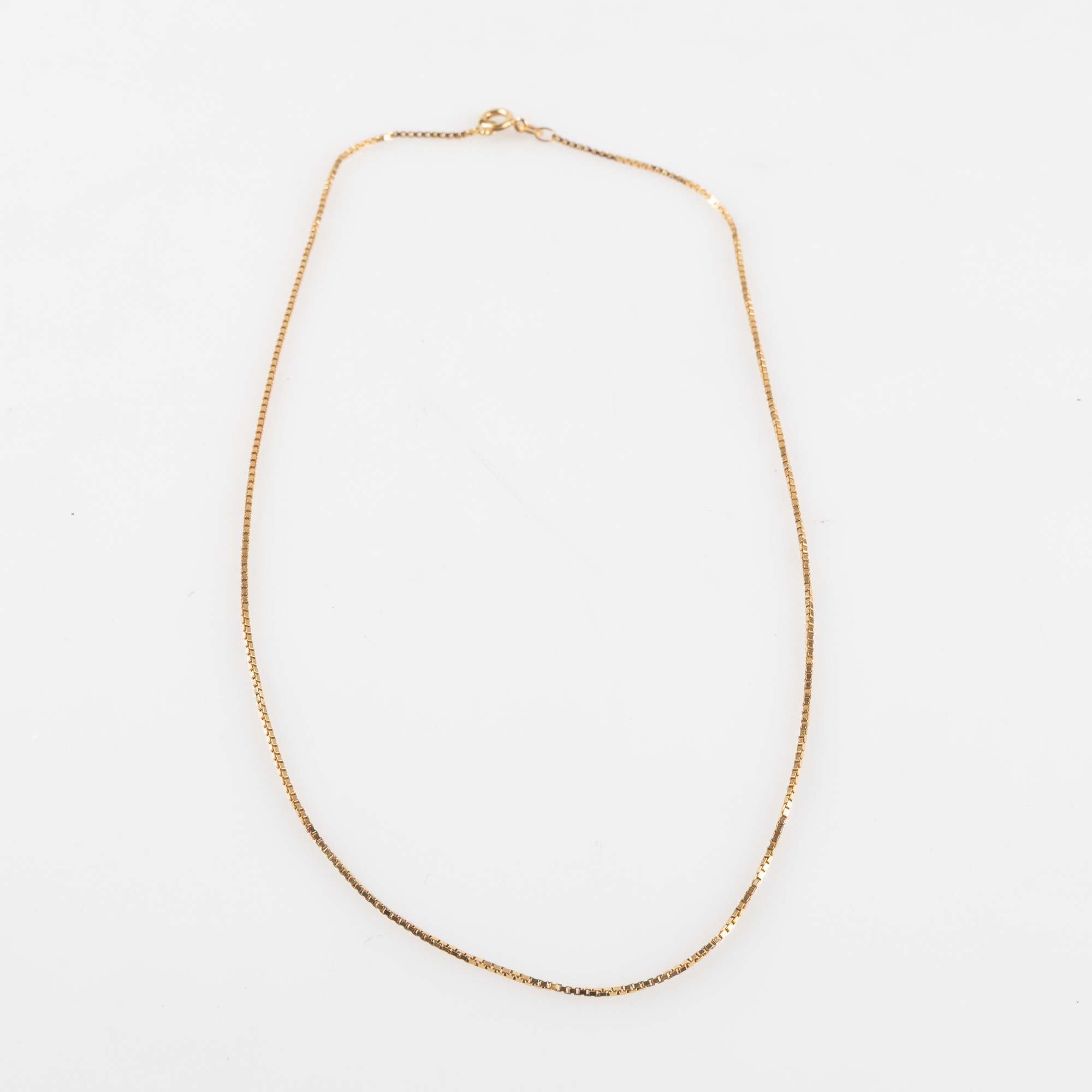 HALSKEDJA, 18K guld.