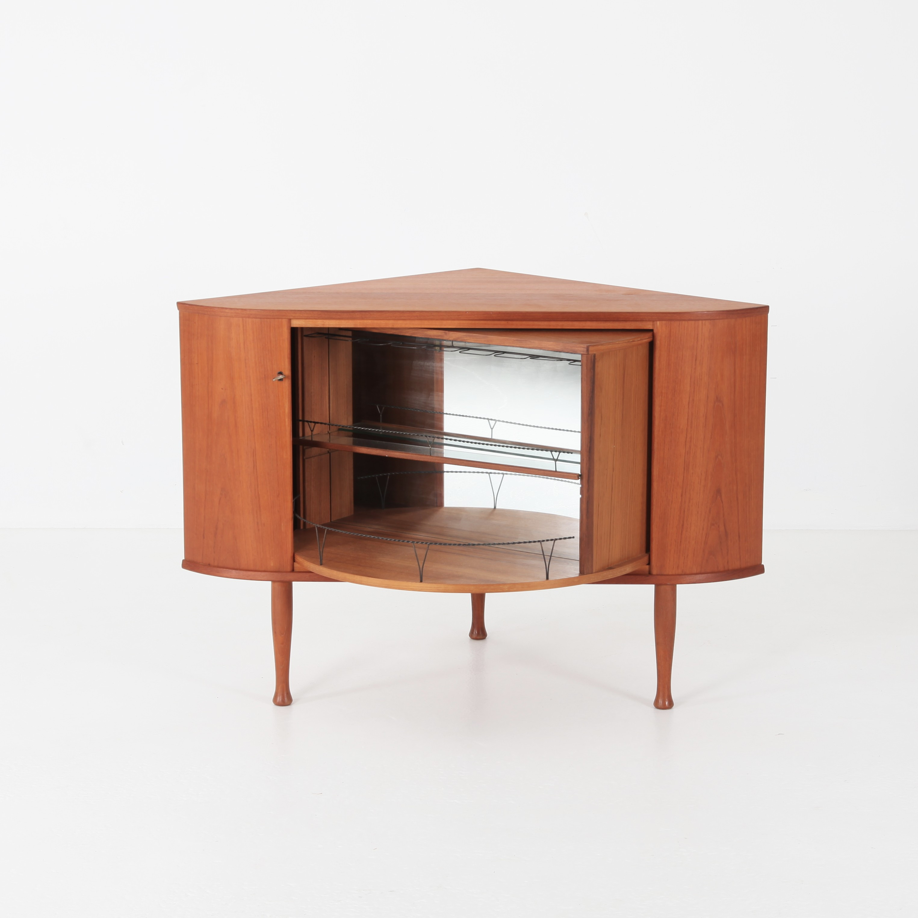 BARSKÅP, teak, Sola Møbelfabrikk, Ganddal, Norge, 1950/60-tal.