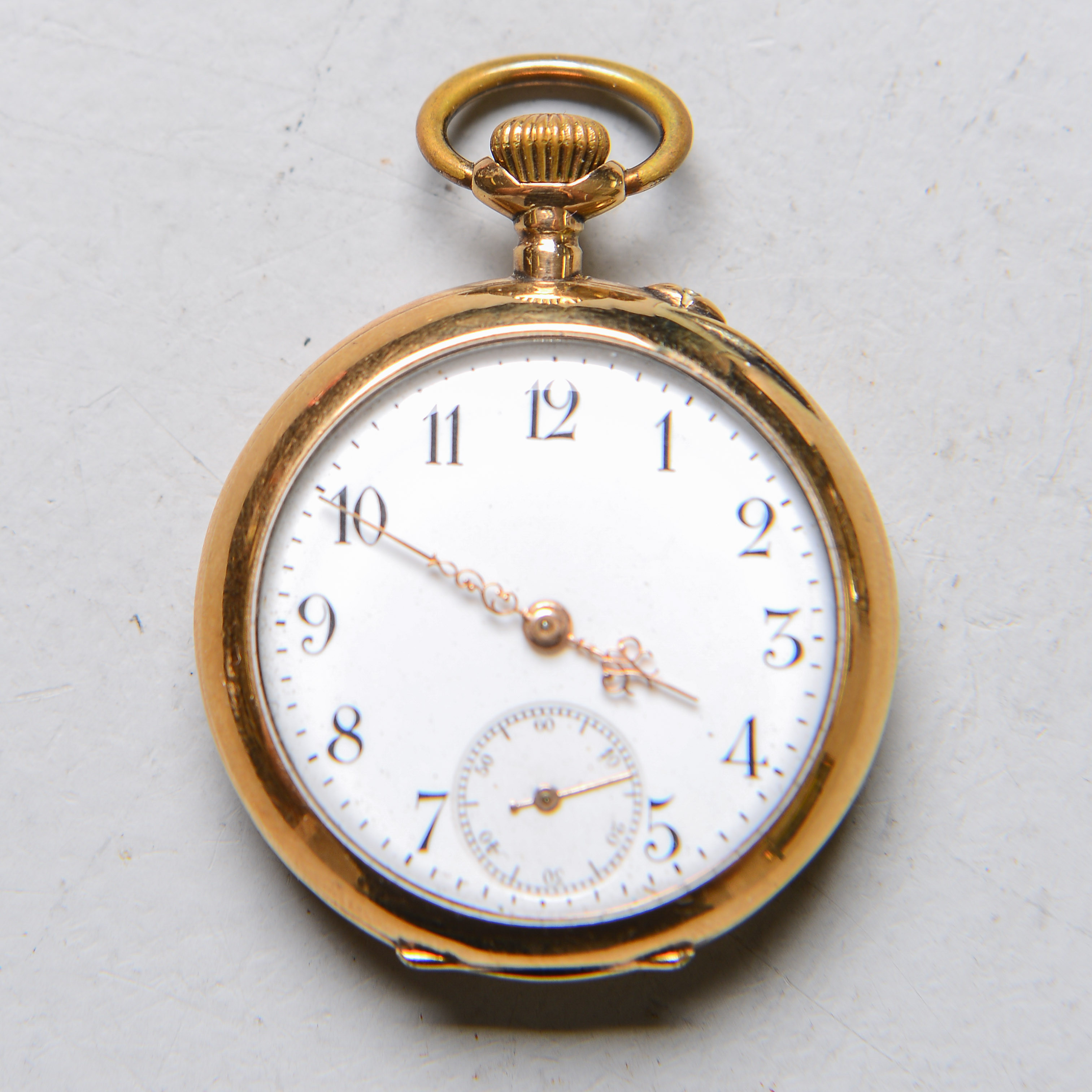 MORMORSUR, 14k guld, Zenith.