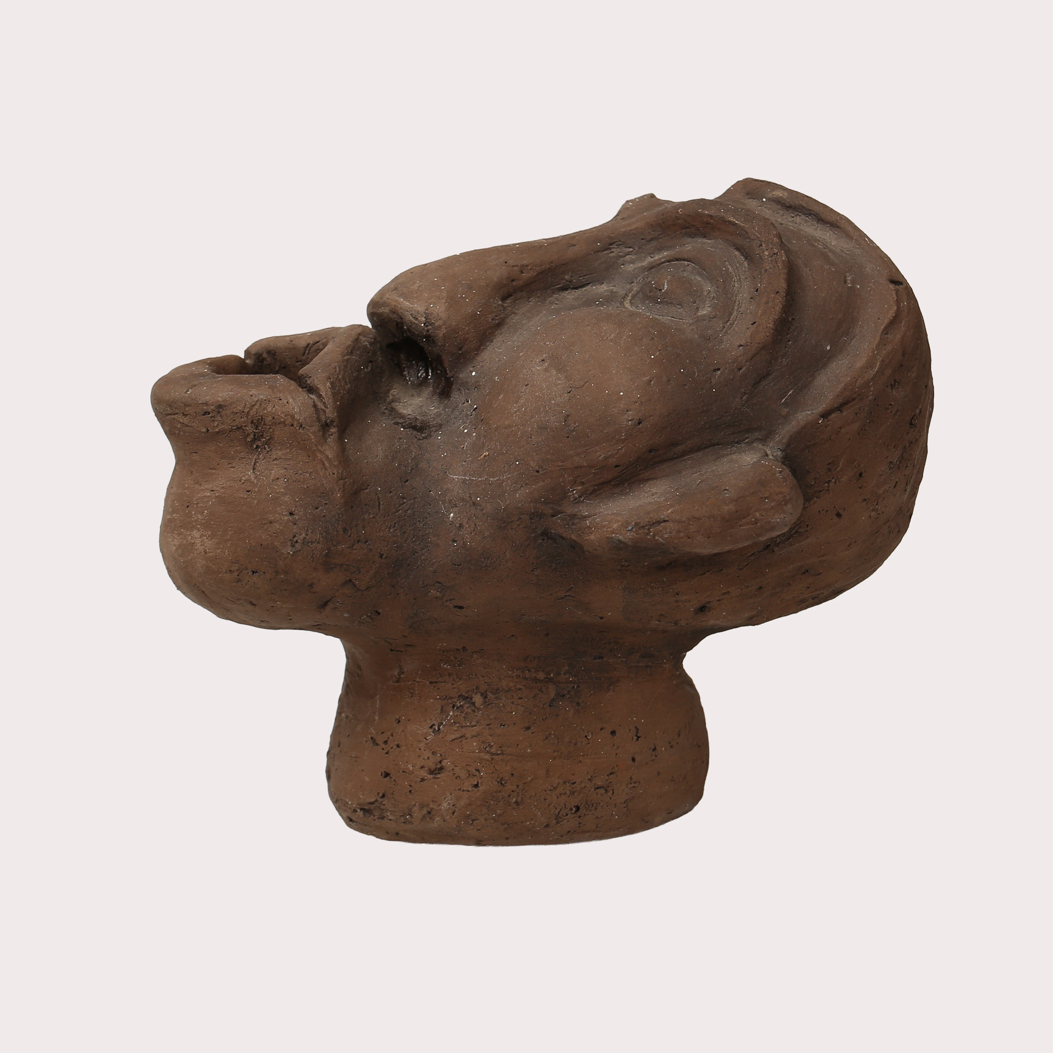 GERT HANSSON. SKULPTUR/VAS, keramik, föreställande ett ansikte, signerad 1967.