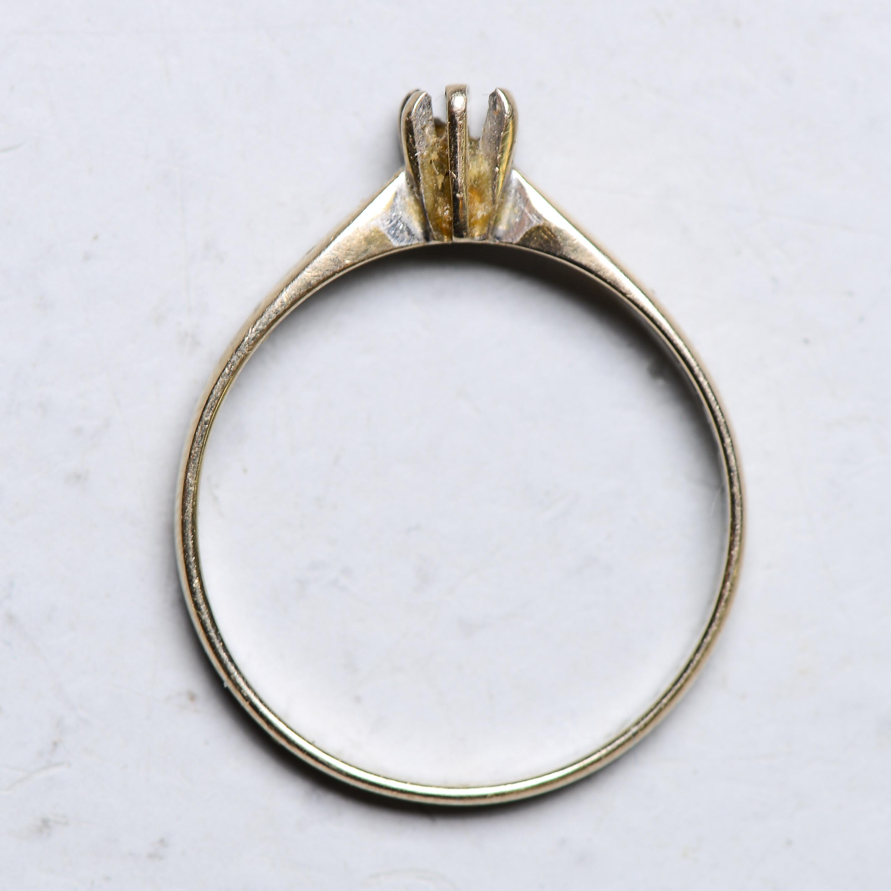 RING, 18K vitguld.