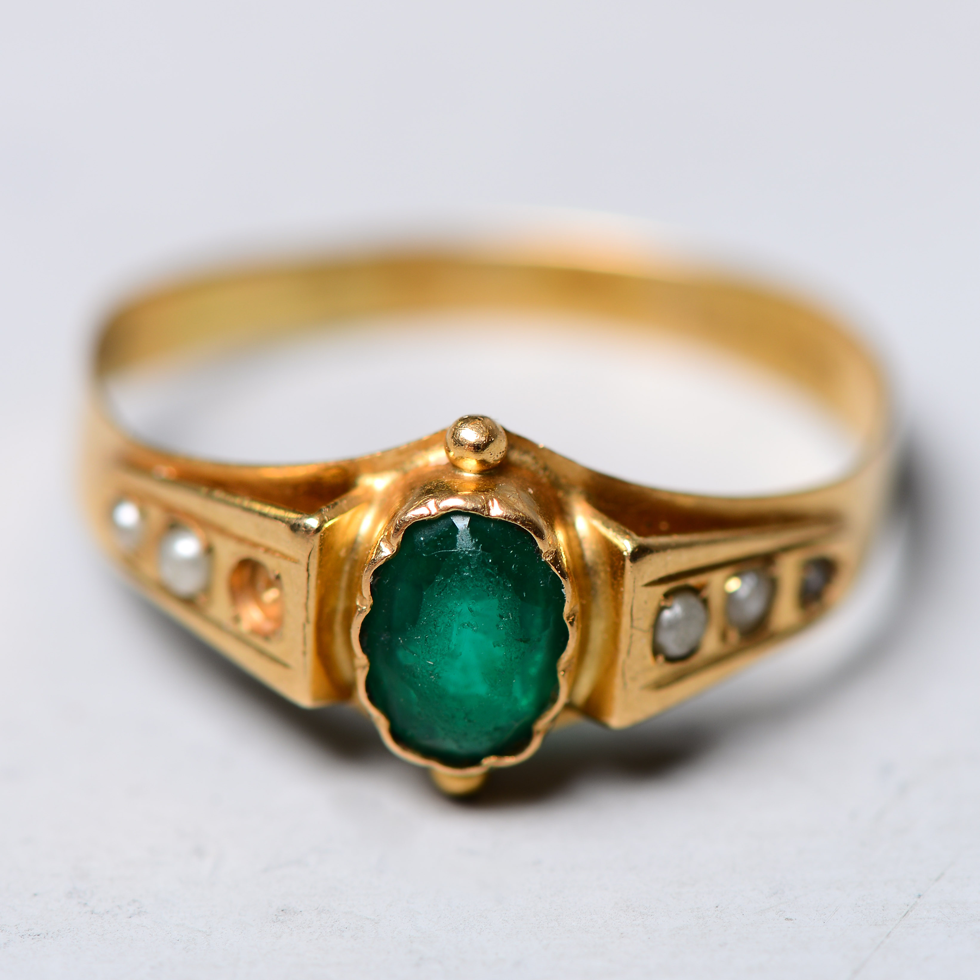 RING, 18K guld.