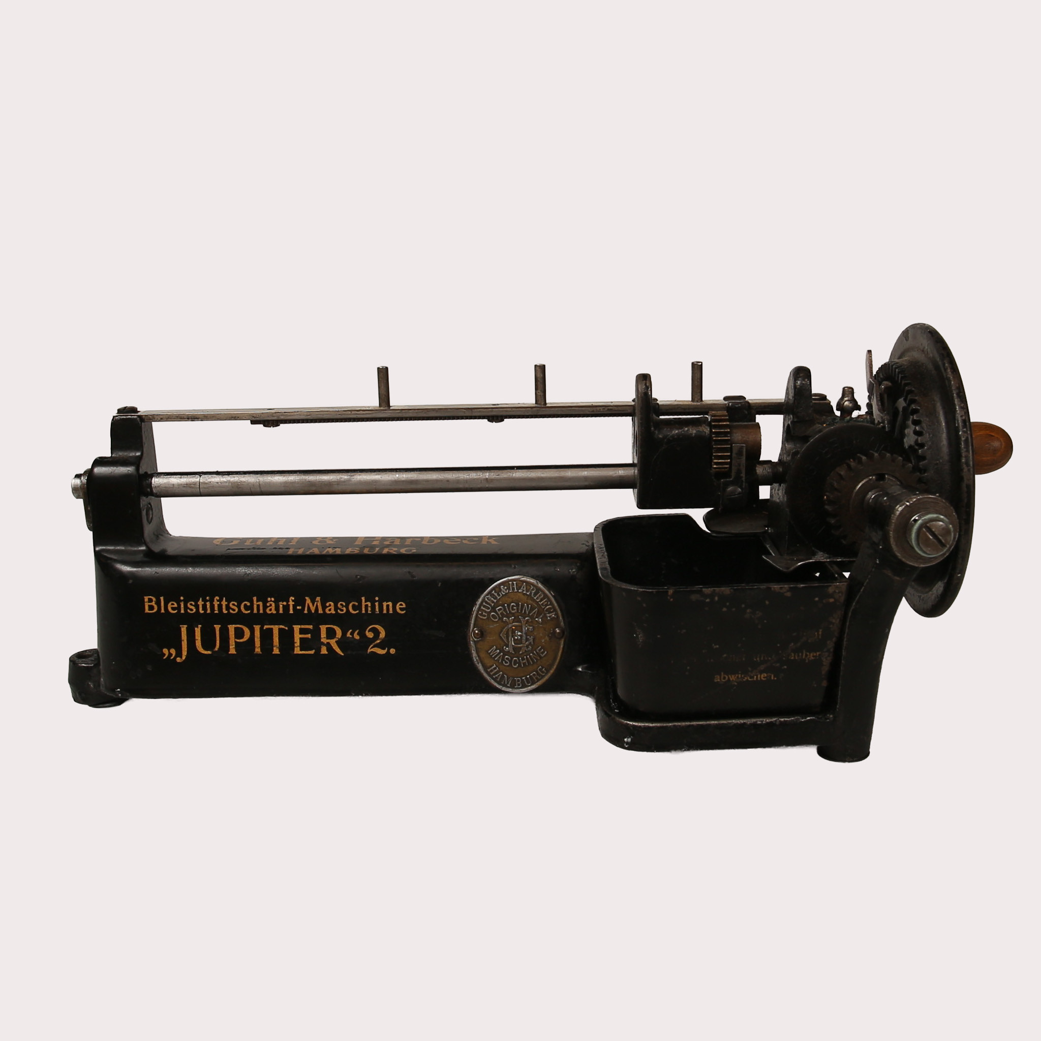 PENNVÄSSARE, Järn, "Jupiter 2" Guhl&Hartbeck Hamburg, omkring sekelskiftet 1900.