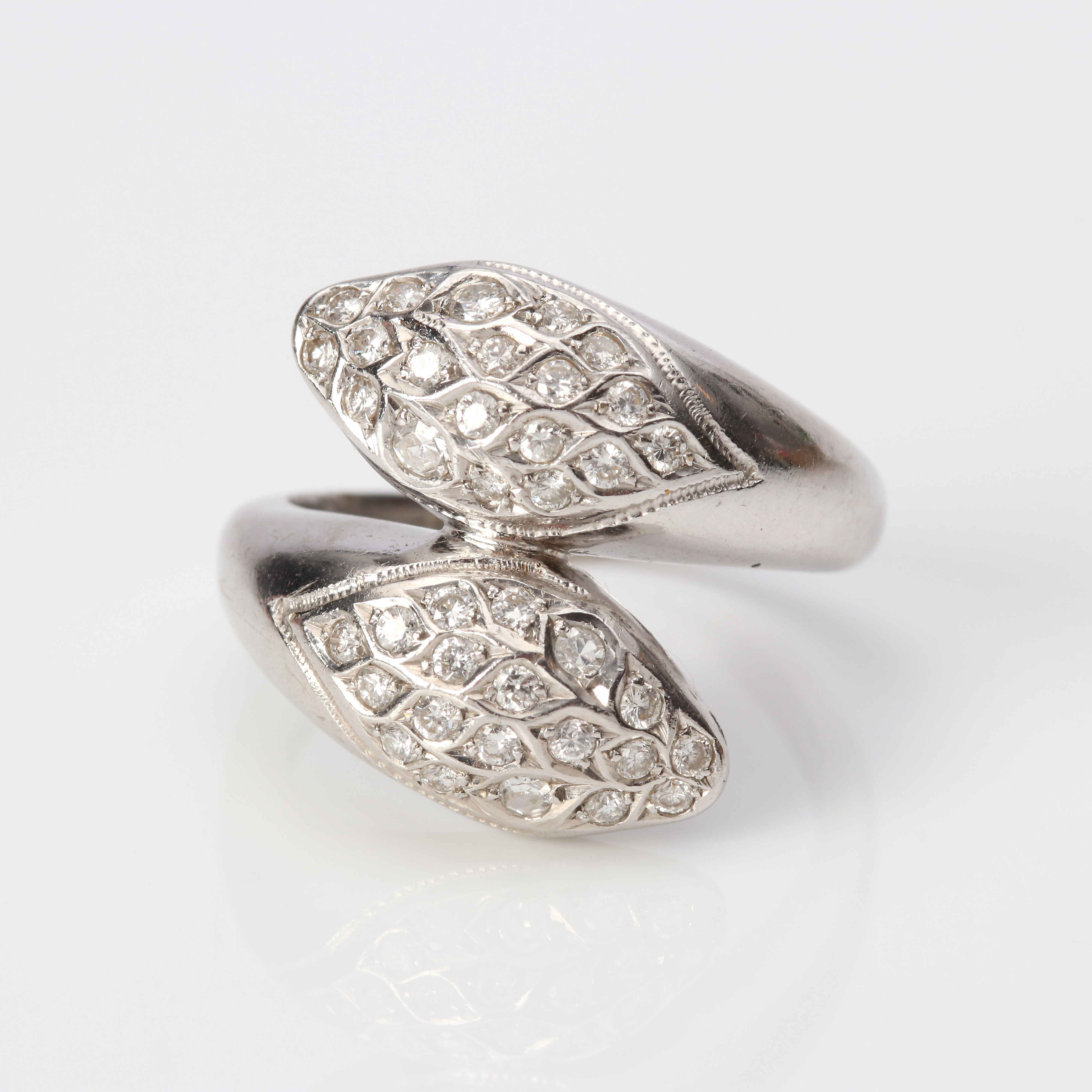 DIAMANTRING 18K, ca 0,70 ct.