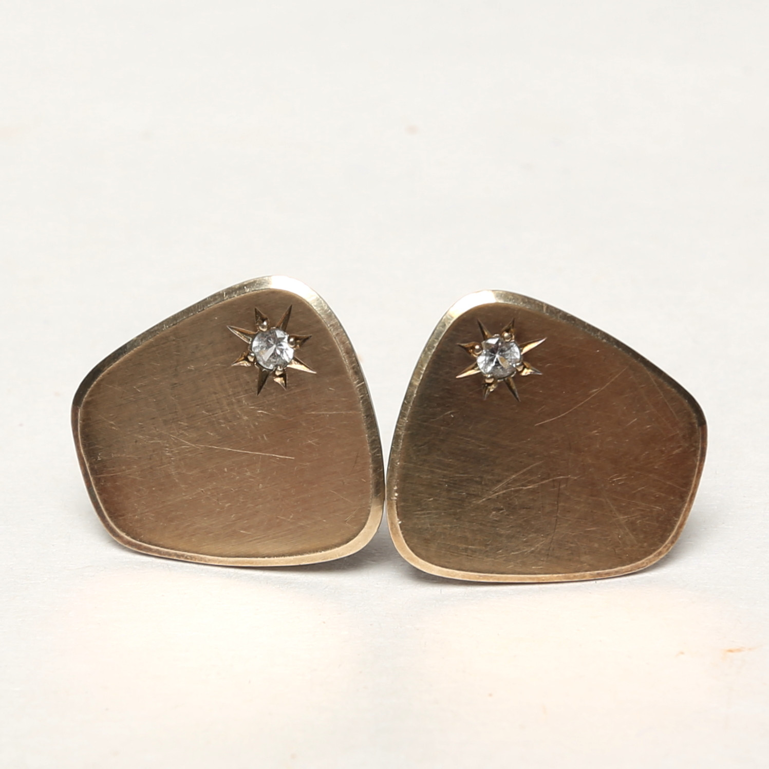MANSCHETTKNAPPAR, 1 par, silver.