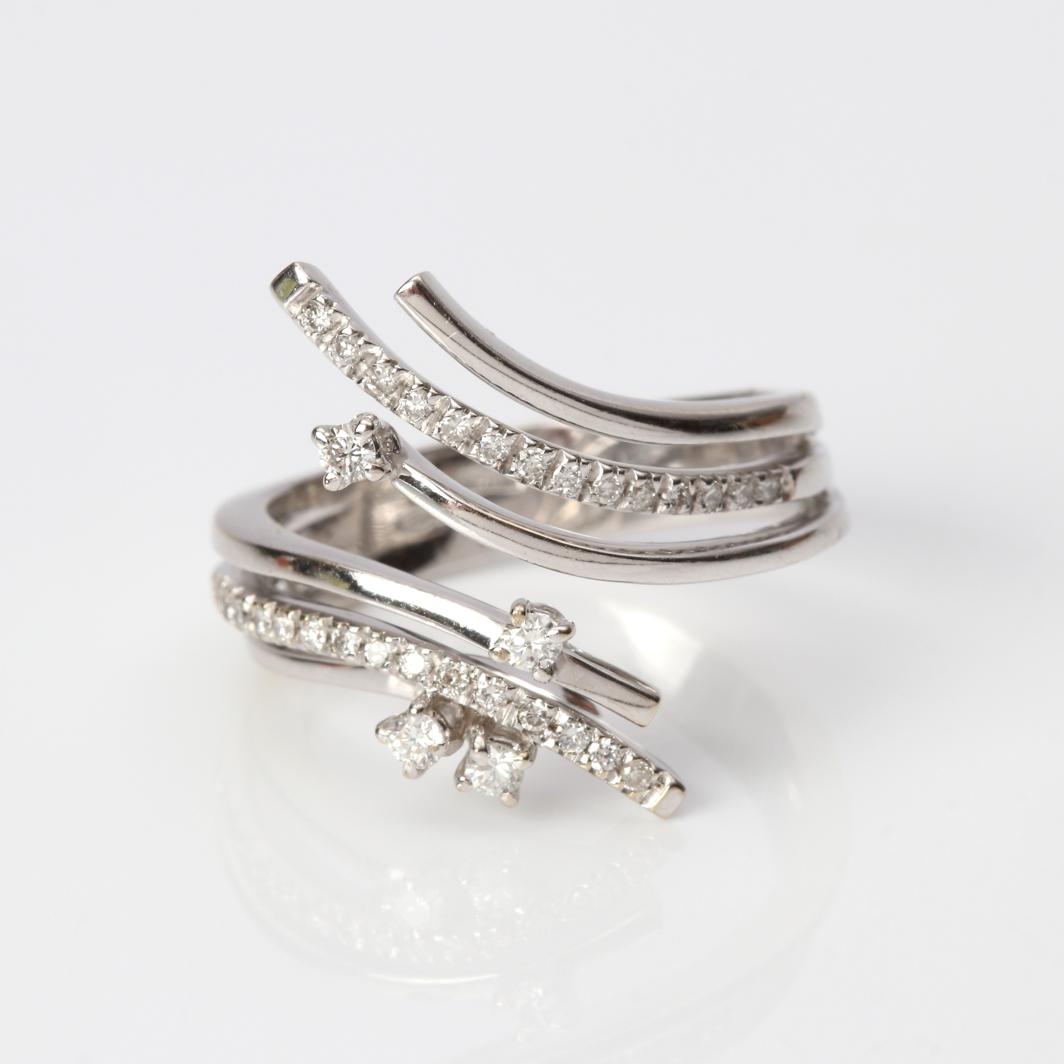 DIAMANTRING 18K ca 0,35 ct.