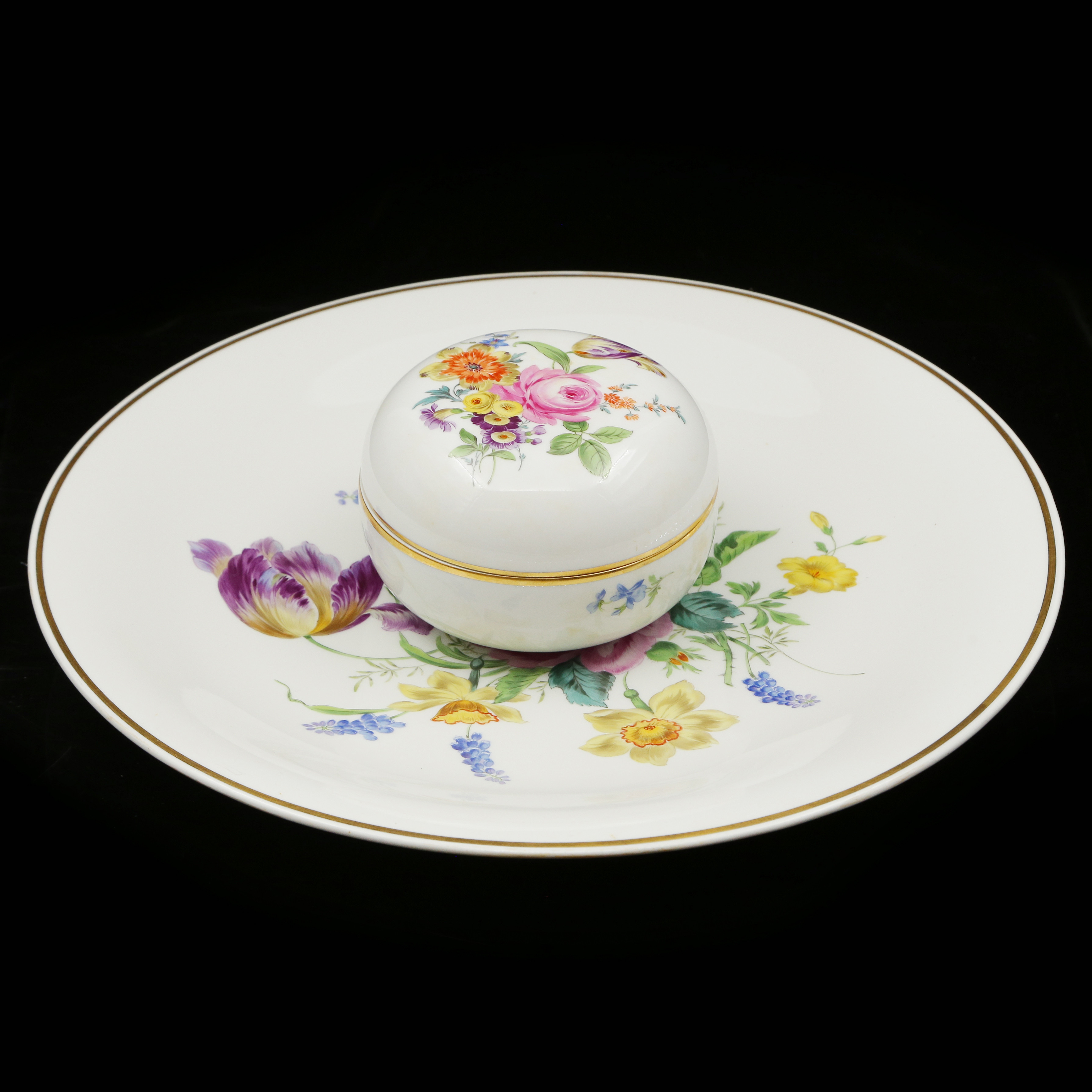 MEISSEN, LOCKASK SAMT FAT.
