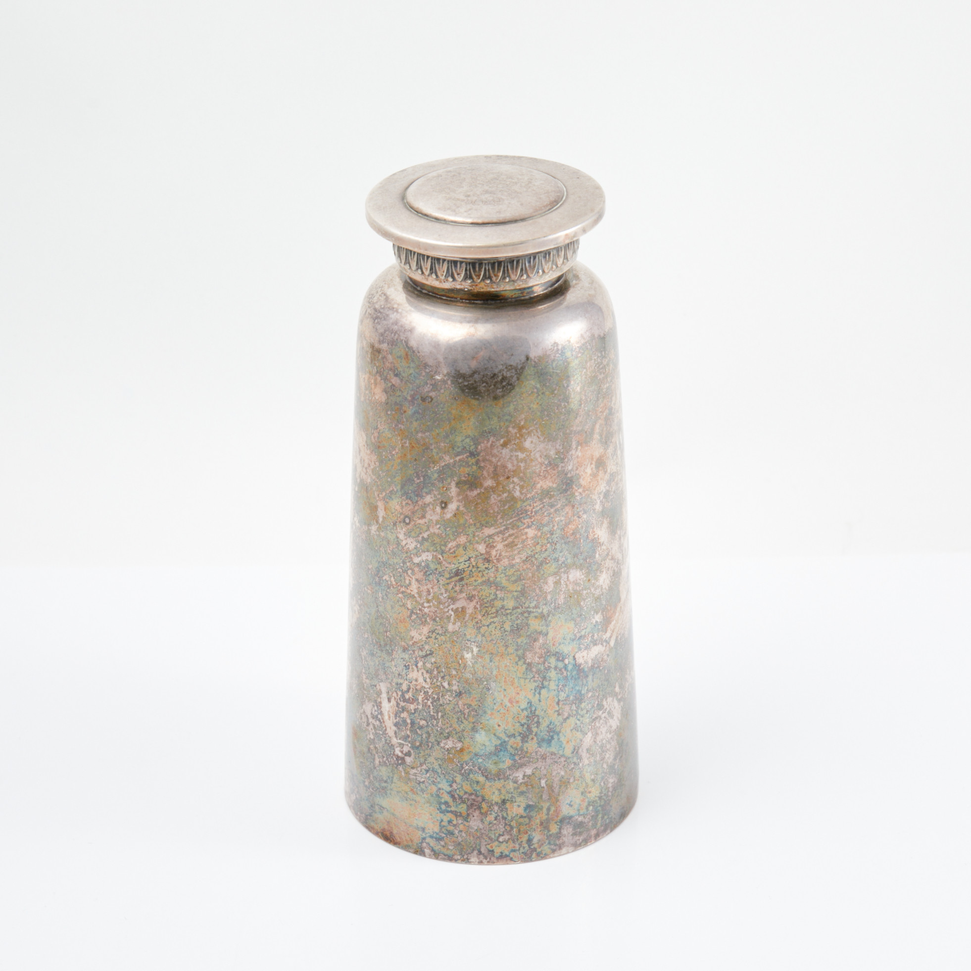 COCKTAILSHAKER, nysilver, C G Hallberg, 1900-talets första hälft.
