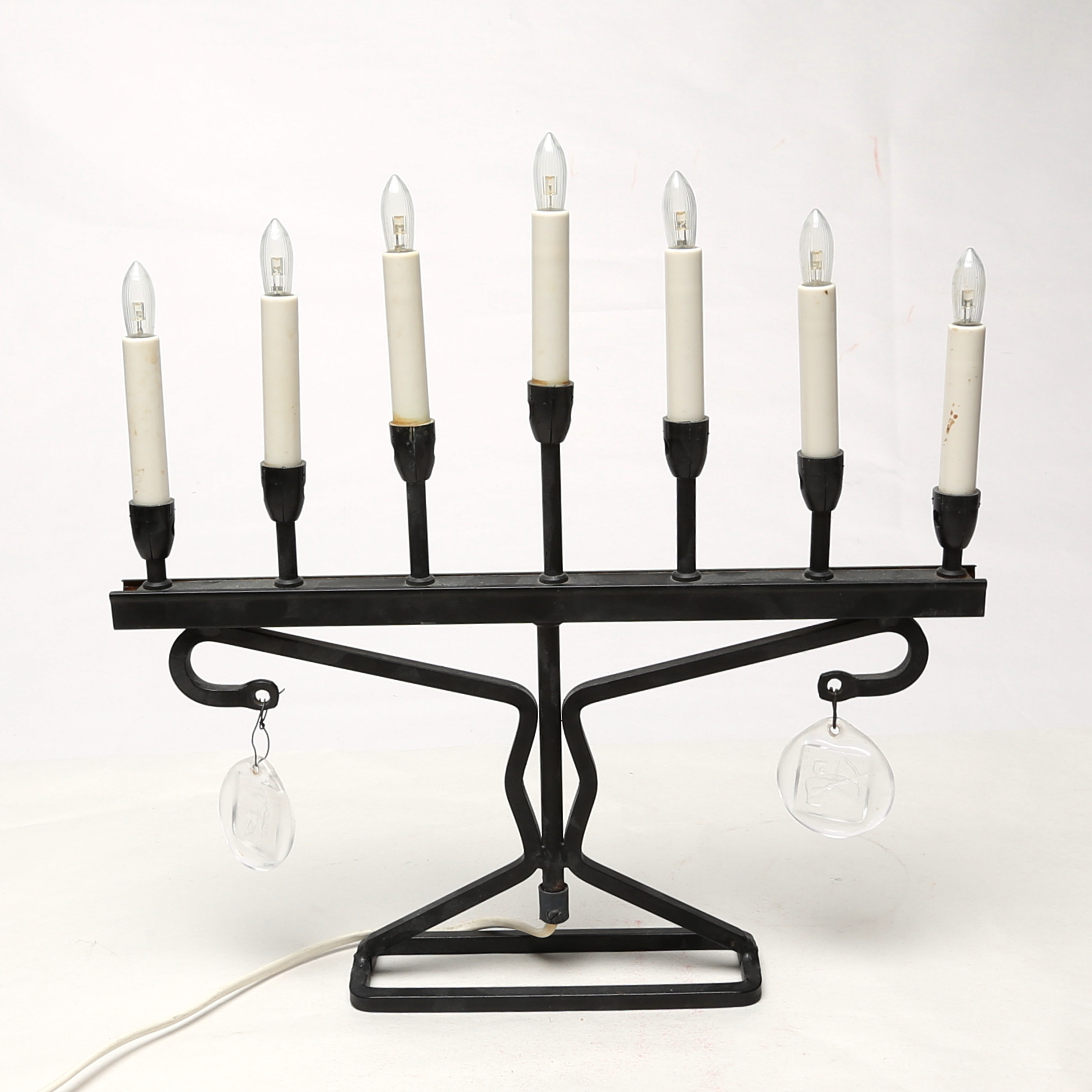 ADVENTSLJUSSTAKE, metall/glas.