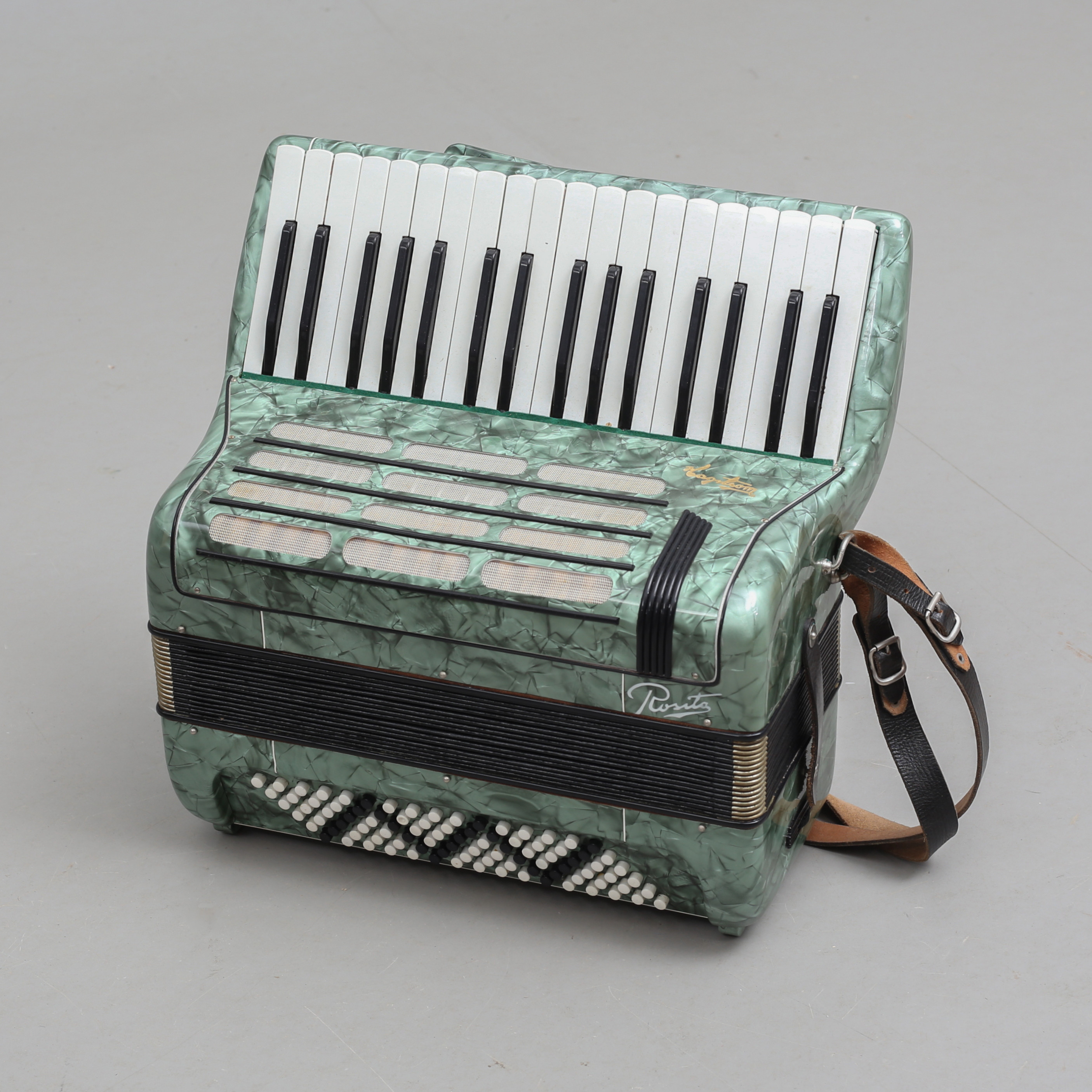 PIANODRAGSPEL, "Rosita", Hagström i väska.