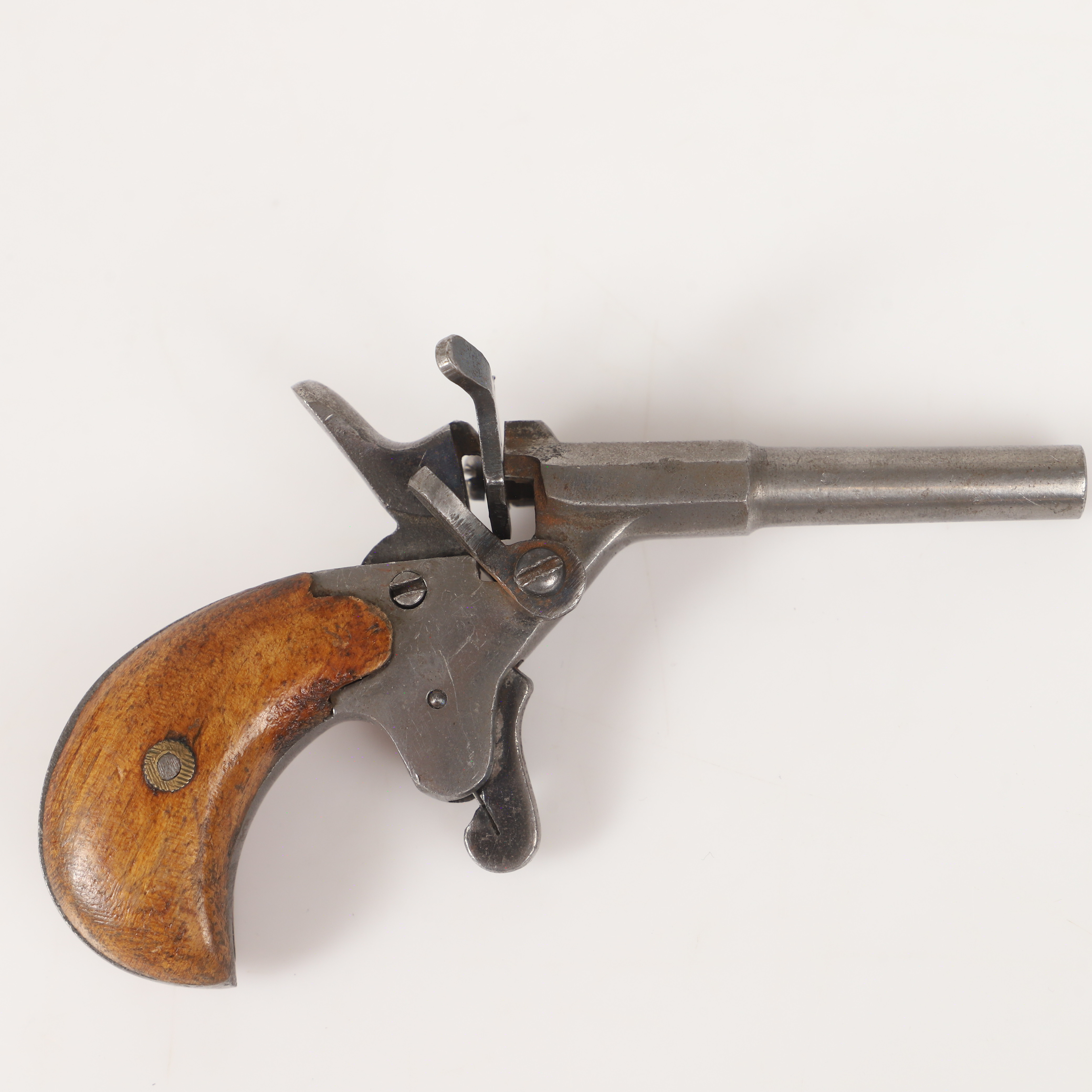 SLAGLÅSPISTOL, 1800-tal, troligen Belgien.