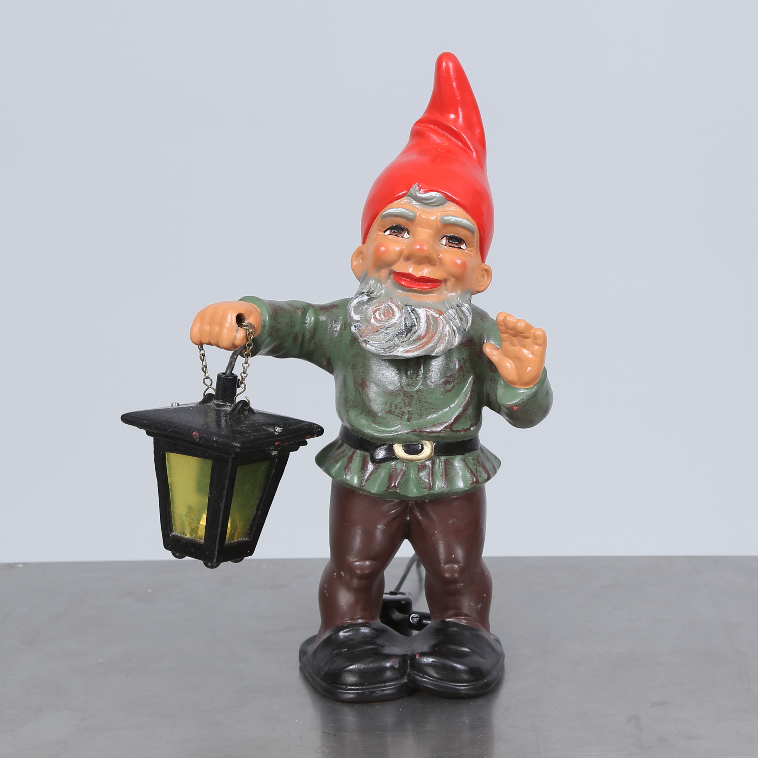 TOMTE med lykta, Heissner, Västtyskland.
