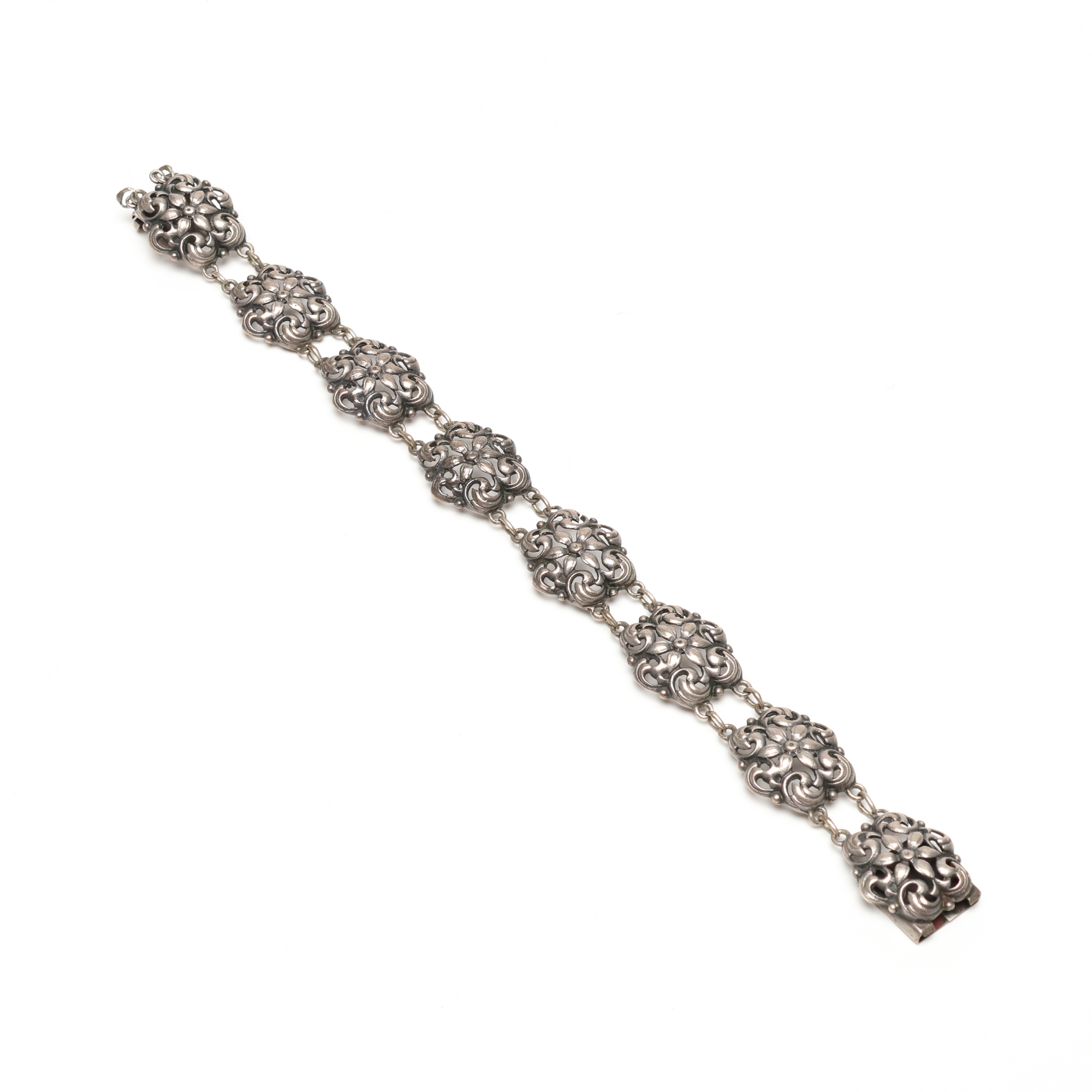 ARMBAND, silver, Ge-Kå-Smyckek G Kaplan, Stockholm, 1955.