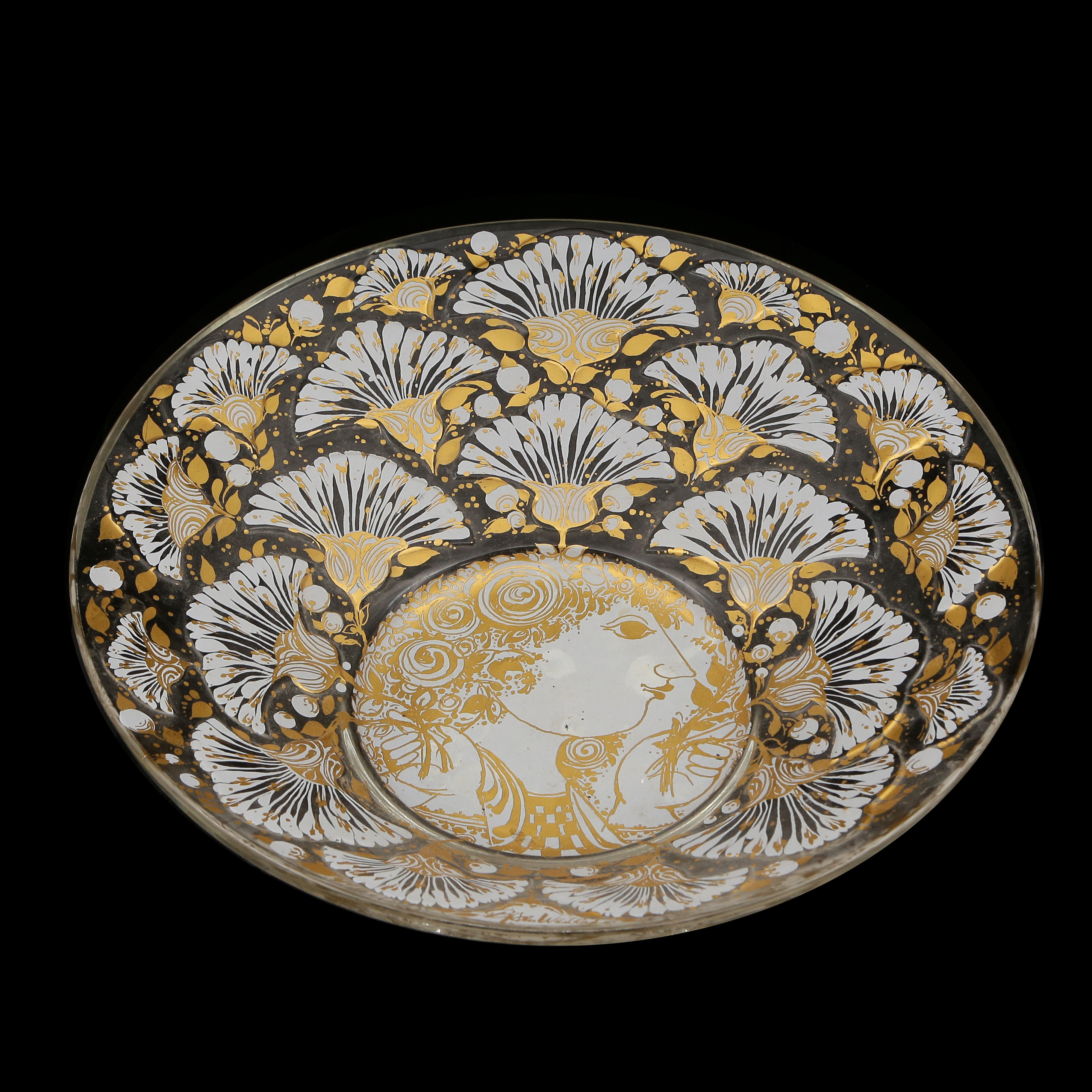 BJÖRN WIINBLAD. ROSENTHAL, NUMMER 122 / 3000, KONSTGLAS, (37cm) 1976.