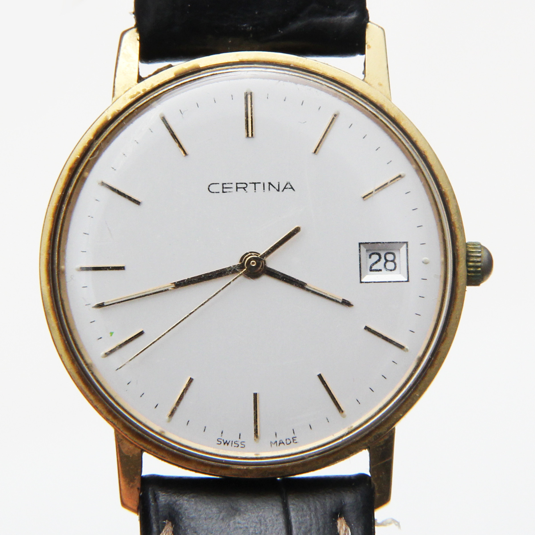 ARMBANDSUR, Certina, 14 k, guld.