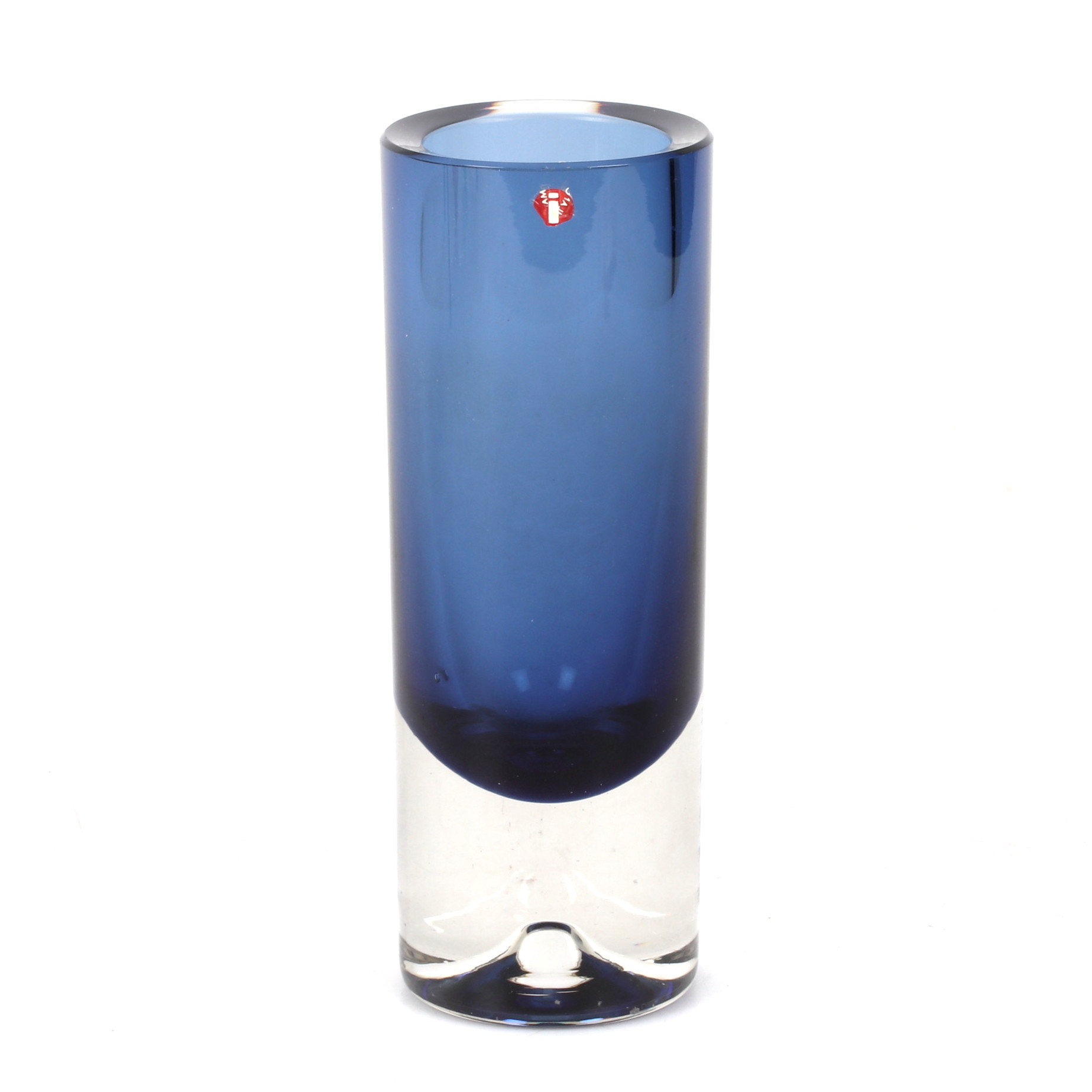ERKKI VESANTO. Vas, glas, Iittala, signerad.