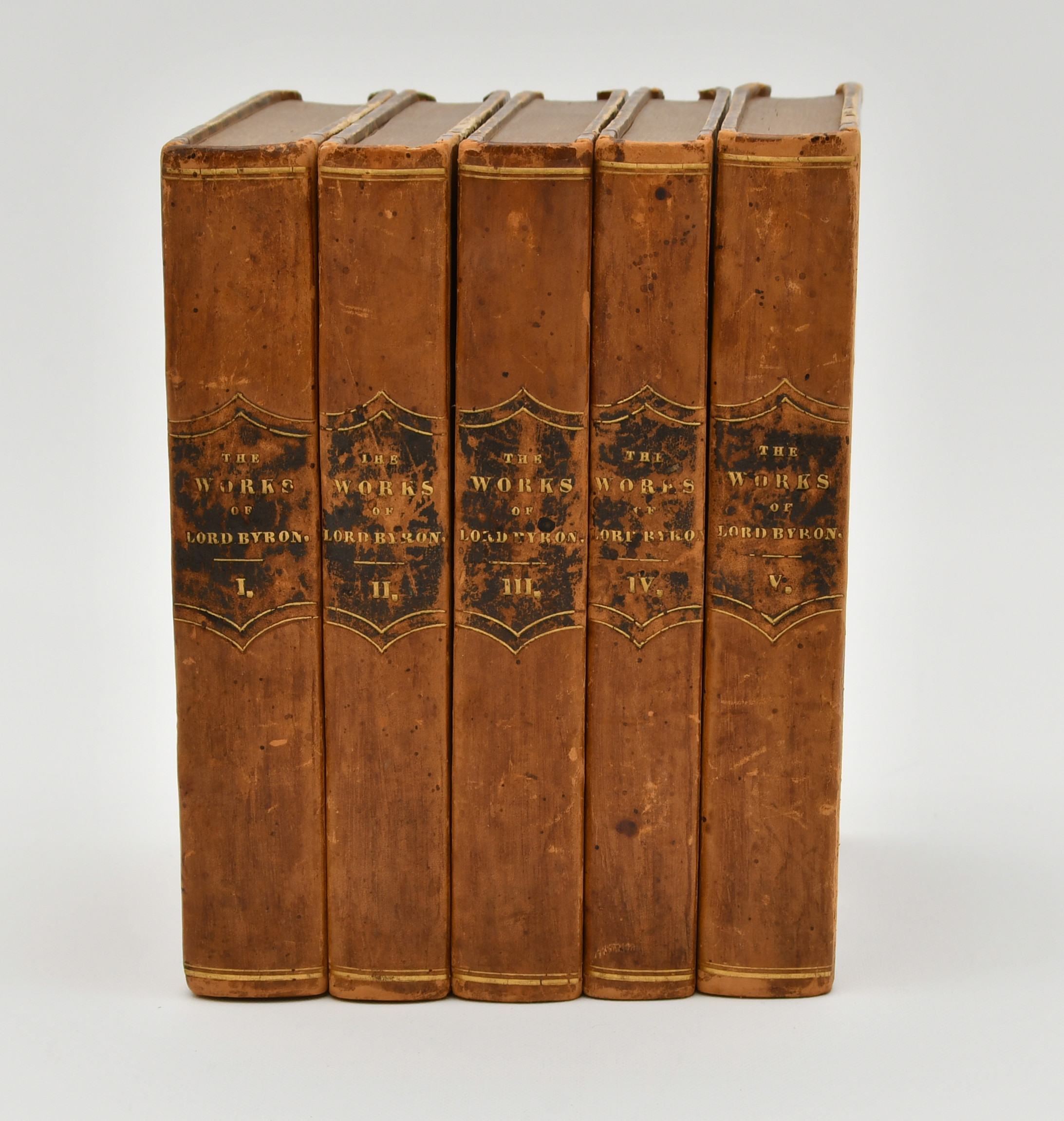 The Works of Lord Byron Vol. I - V 1842. 5 vol.