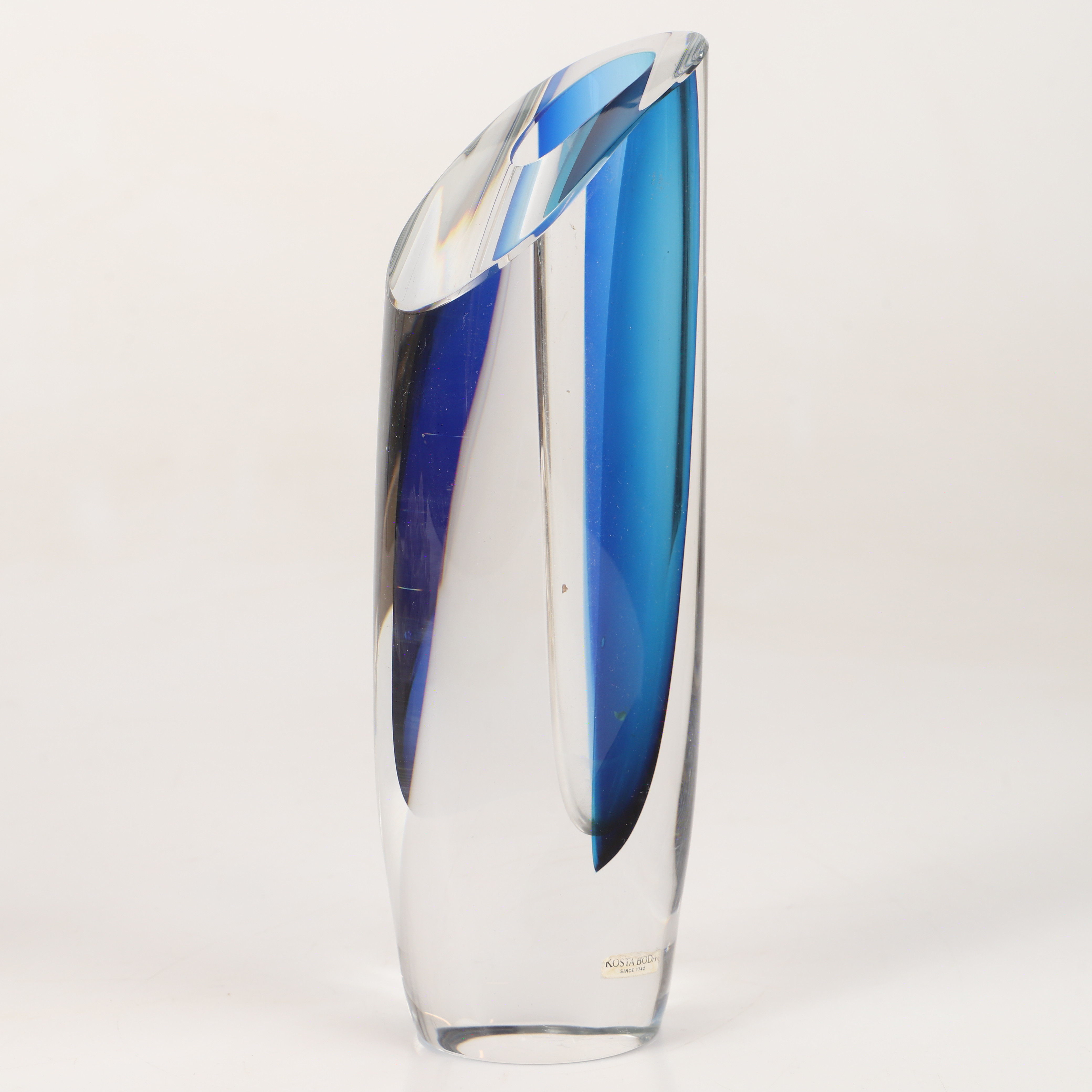 GÖRAN WÄRFF. Vas, "Saraband", glas, Kosta Boda.