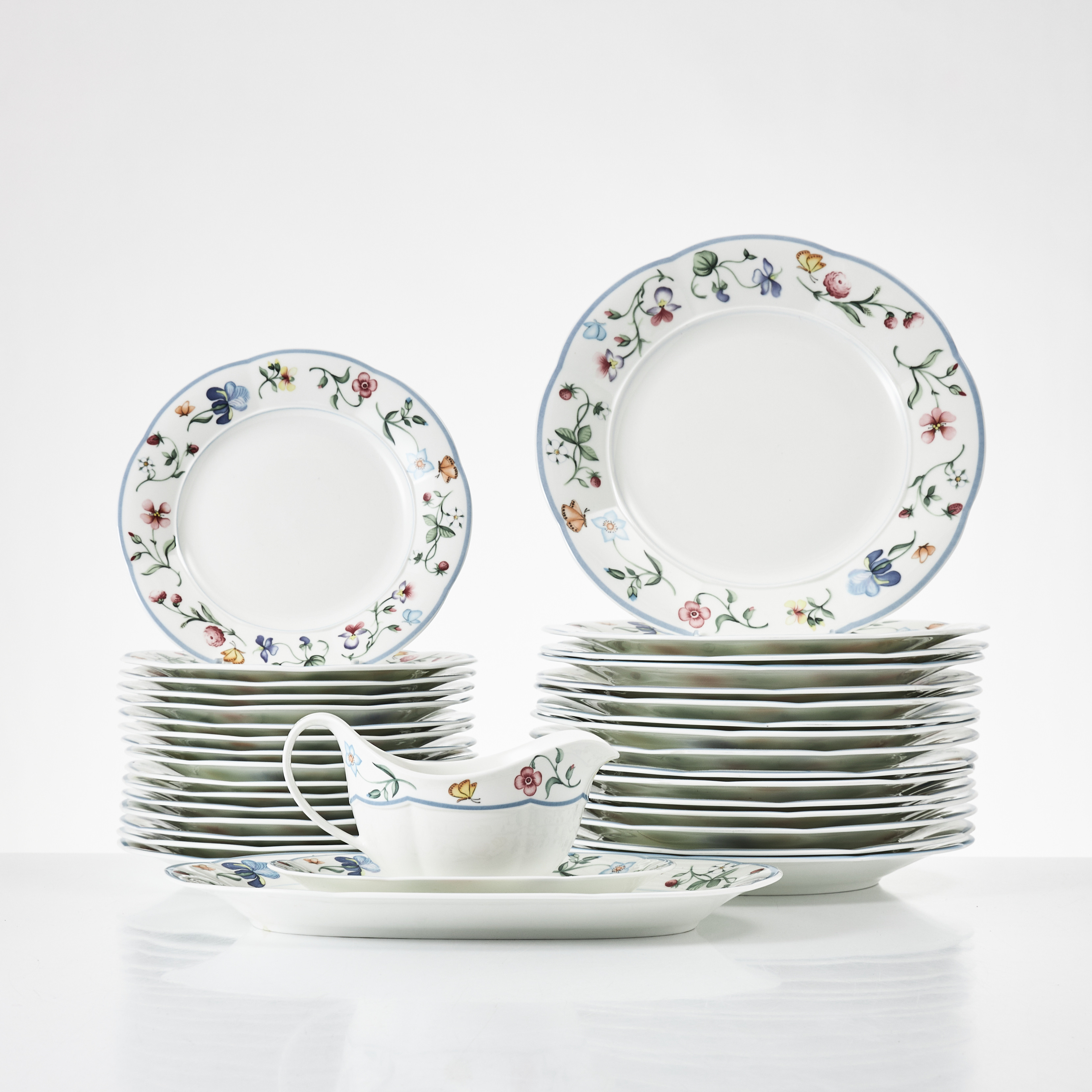 MATSERVIS "Mariposa", Villeroy& Boch. 35 delar.