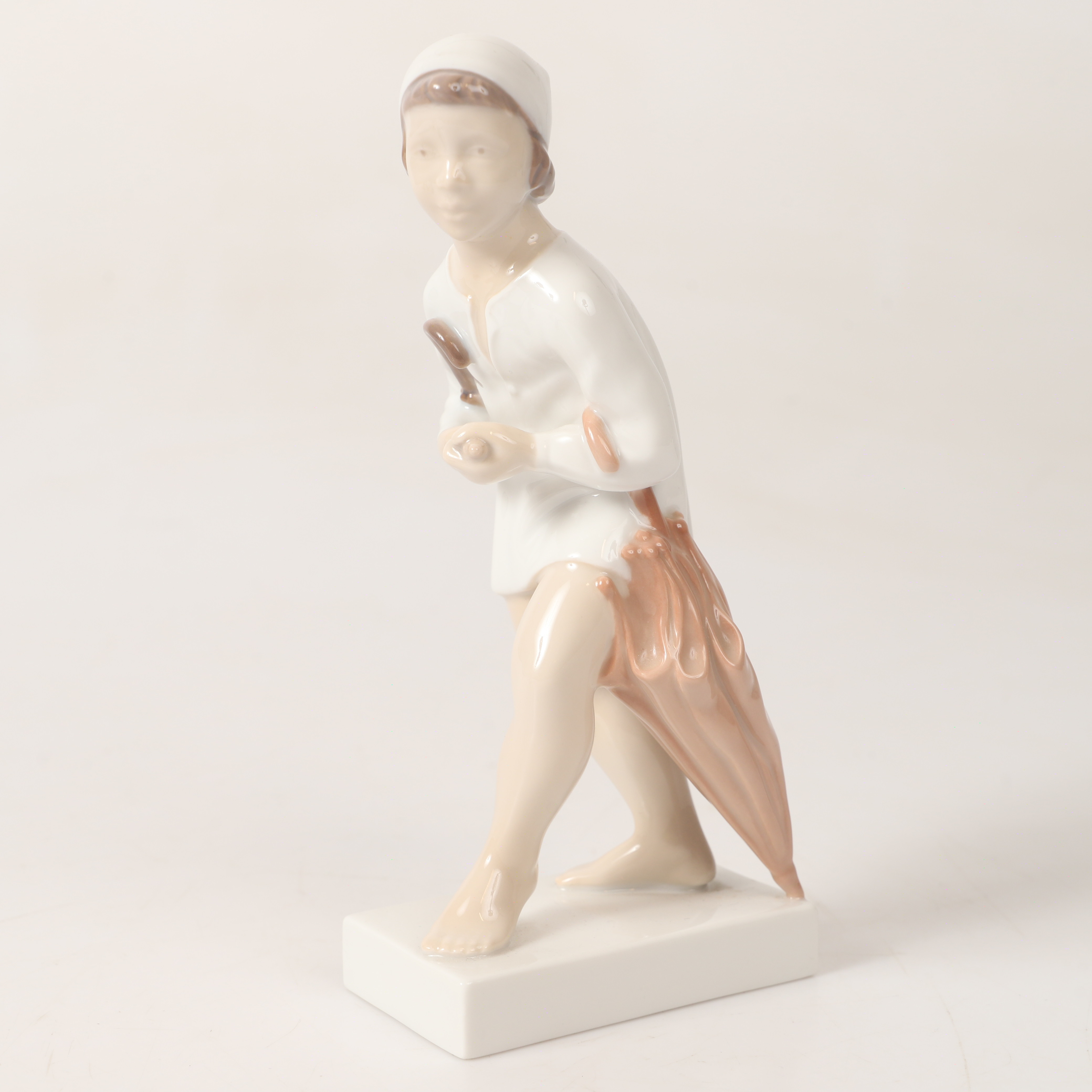 FIGURIN, "John Blund / Ole Lukøje", porslin, Bing & Gröndahl, Danmark.