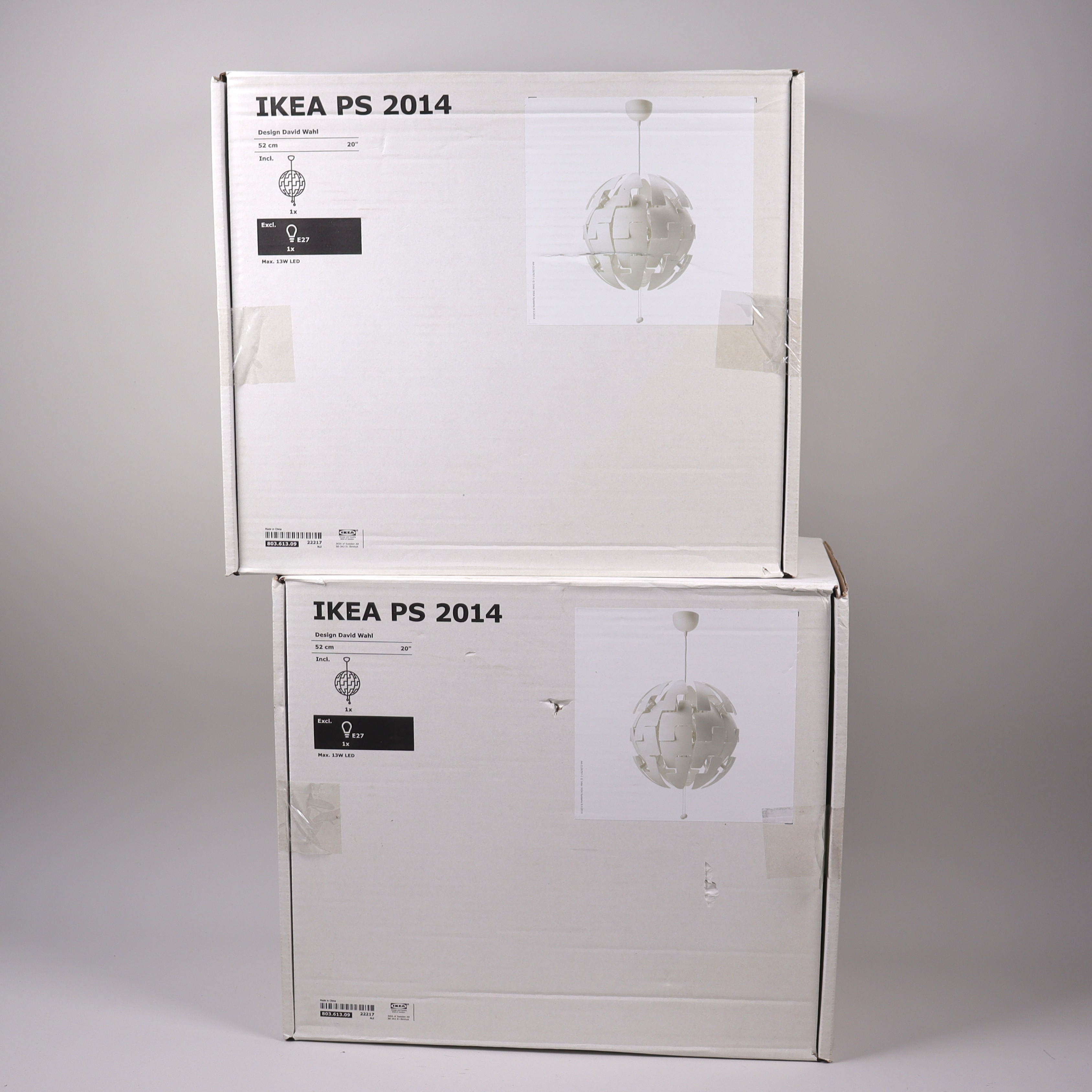DAVID WAHL. taklampa, Ikea PS, 2014, 2 st.