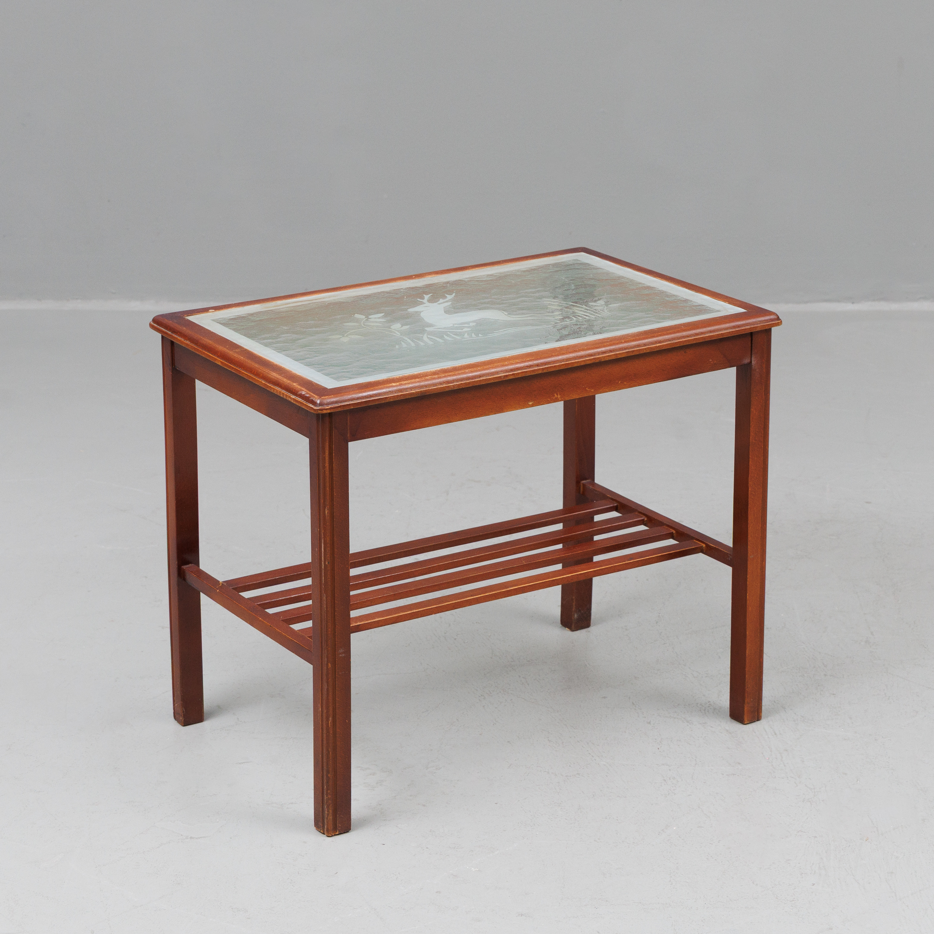 SIDOBORD, med tidningshylla, Swedish Modern, 1930/40 tal.