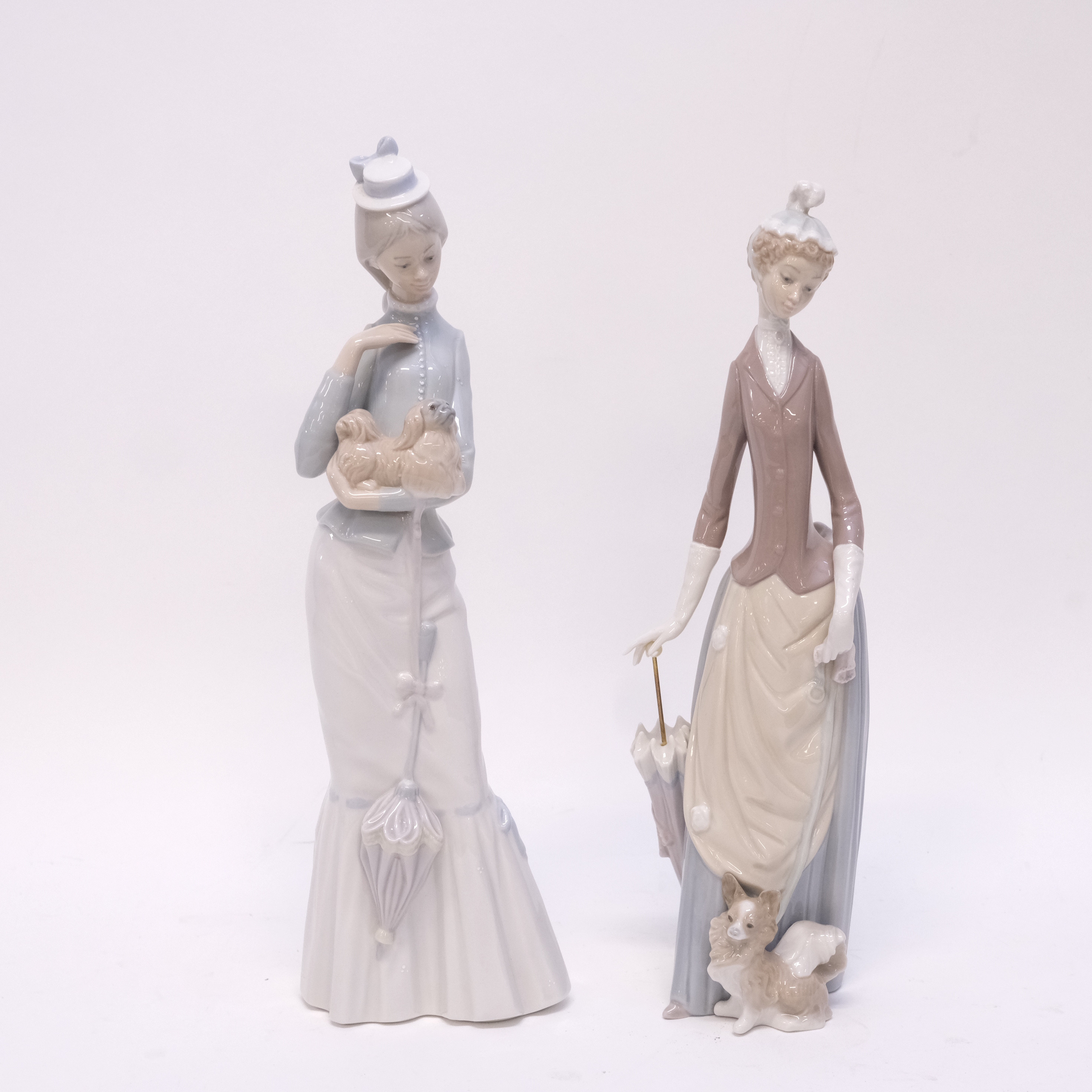 FIGURINER, LLADRO, TVÅ STYCKEN.