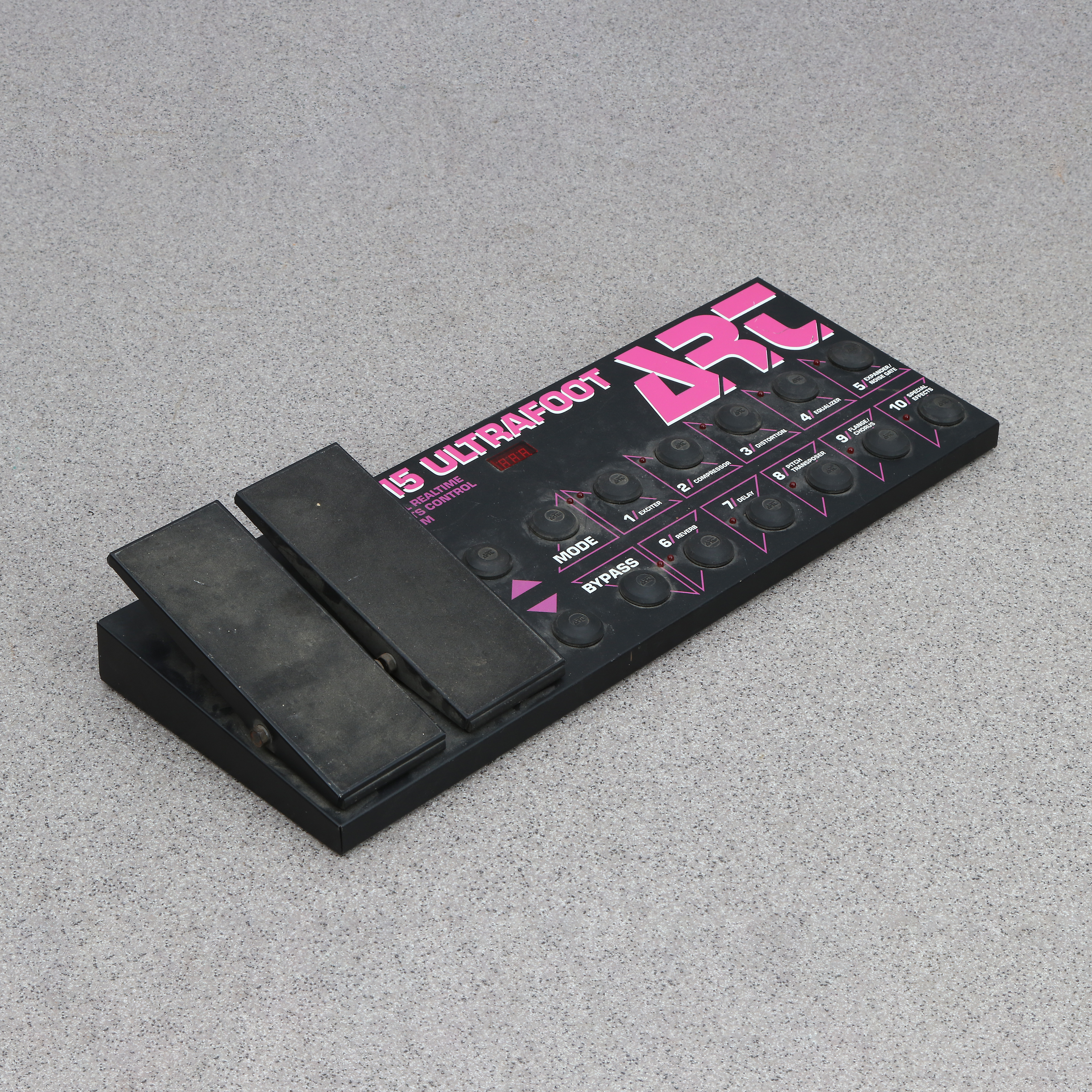 ART X-15 ULTRAFOOT, EFFEKTPEDAL. 1900-talets andra hälft.