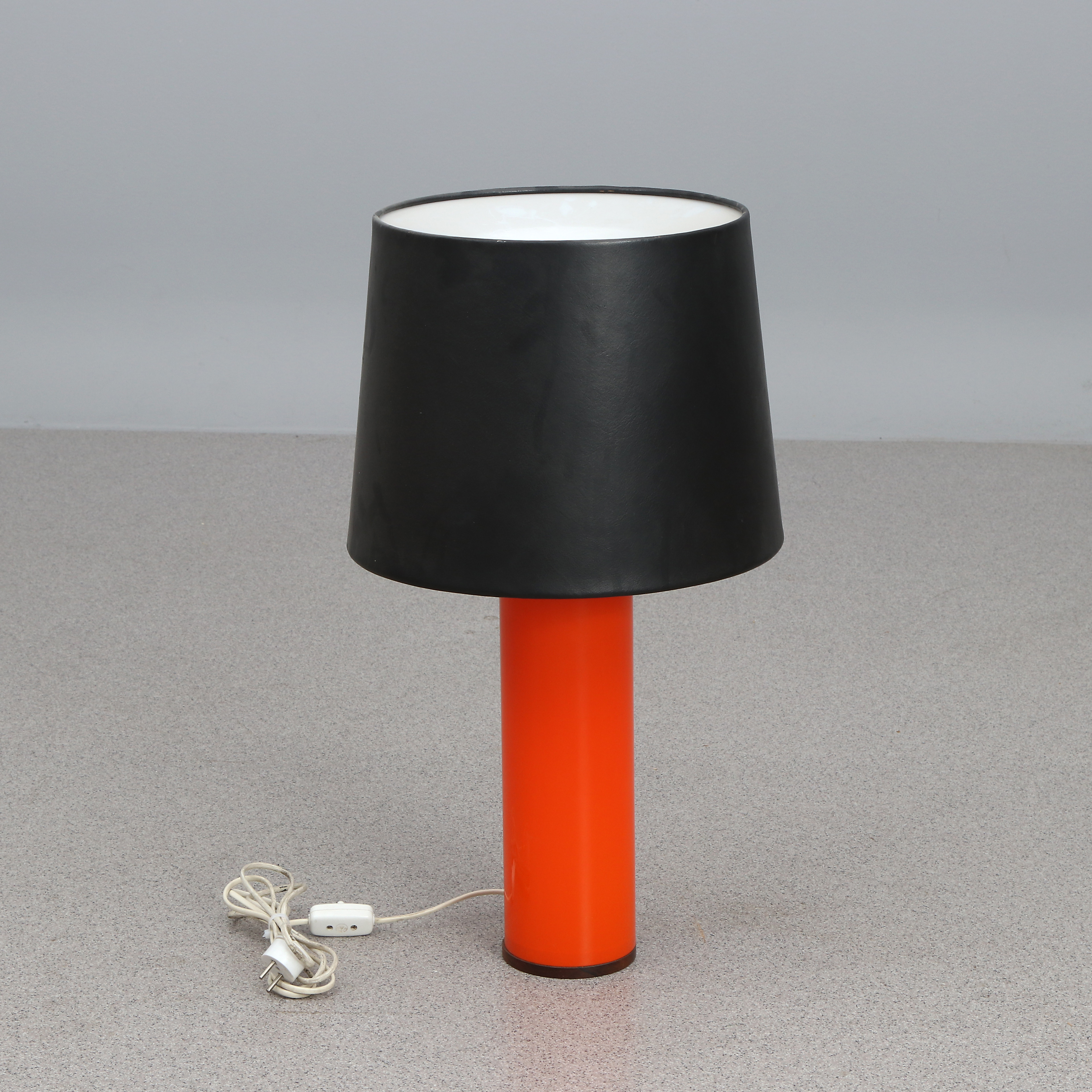 LUXUS, BORDSLAMPA. Glas. 1960/70-tal. Invändigt etikettmärkt.