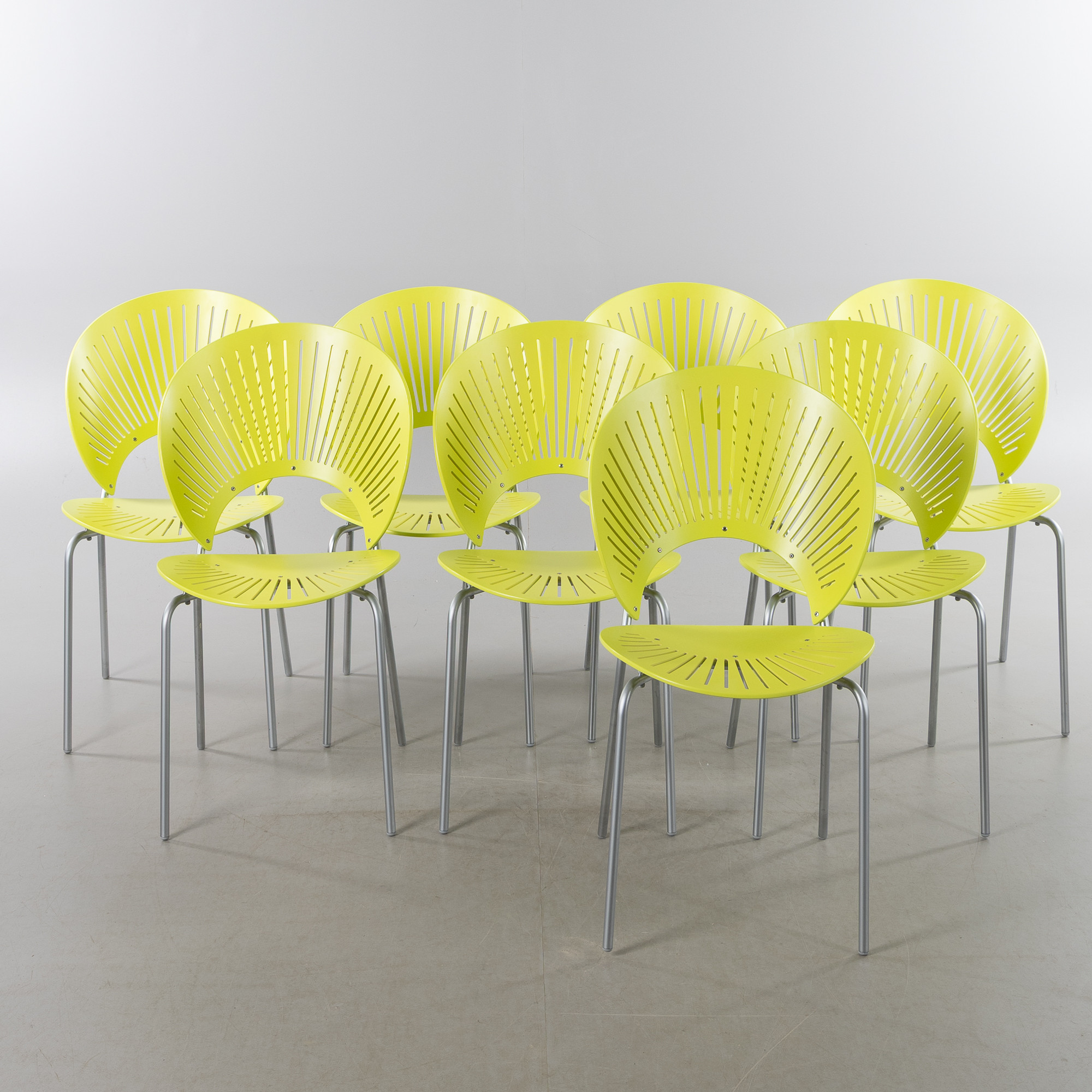 NANNA DITZEL. Stolar, 8 stycken, Fredericia Furniture, "Trinidad", samtida.