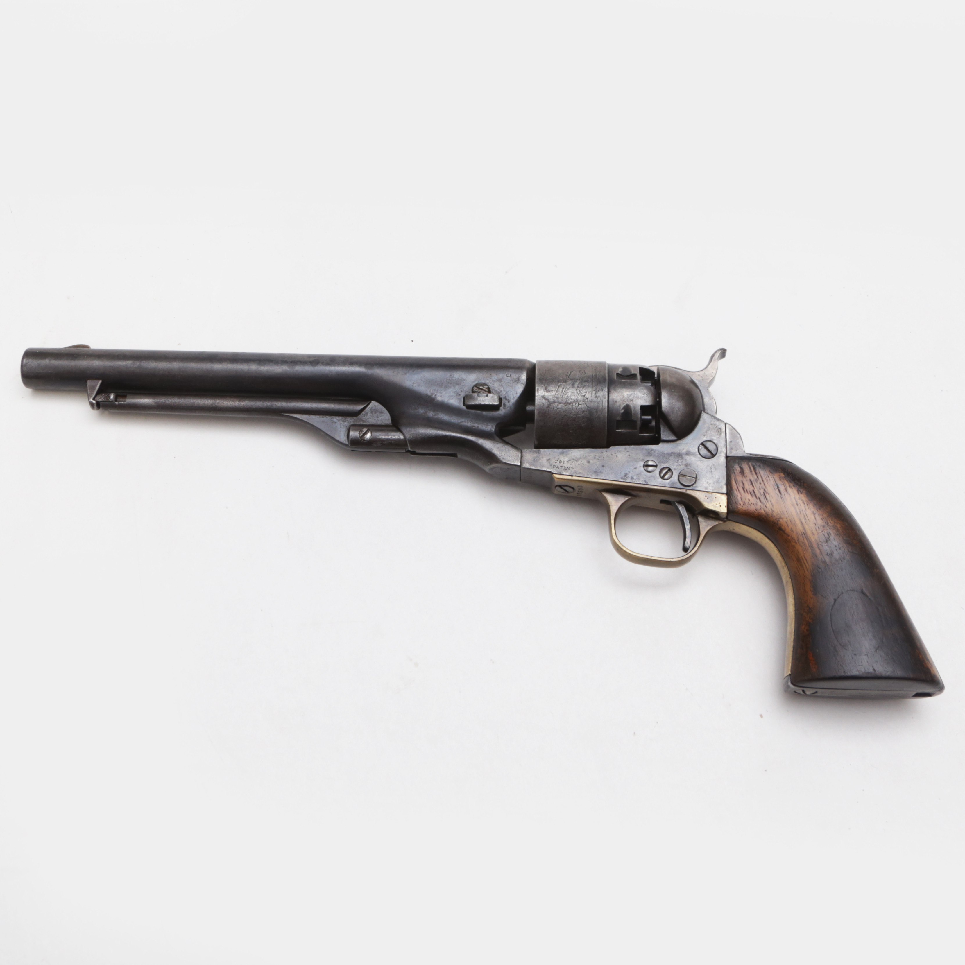 REVOLVER, slaglås, Colt, Army 44, modell 1860.