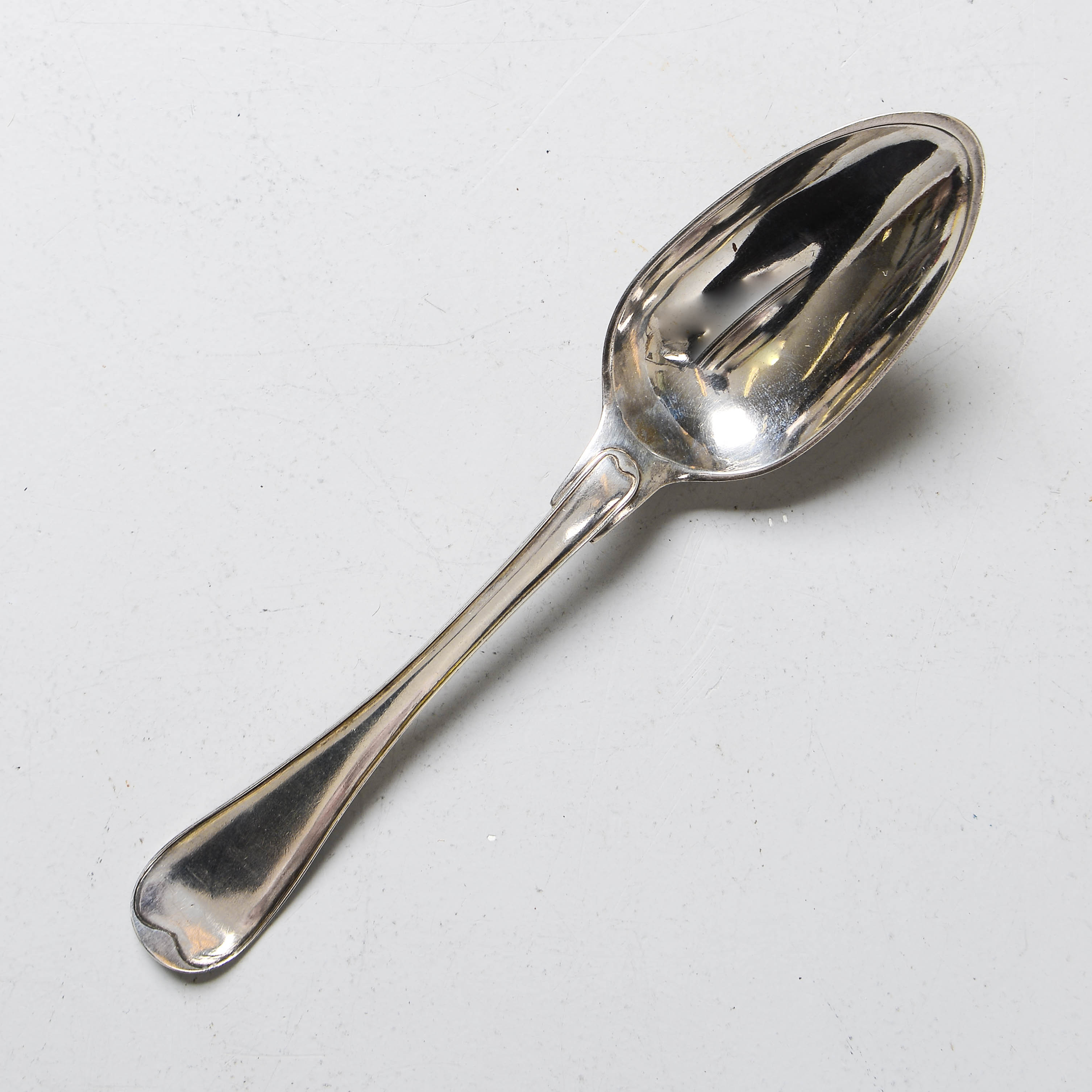 PEHR ZETHELIUS. Sked, silver, Stockholm, 1792.