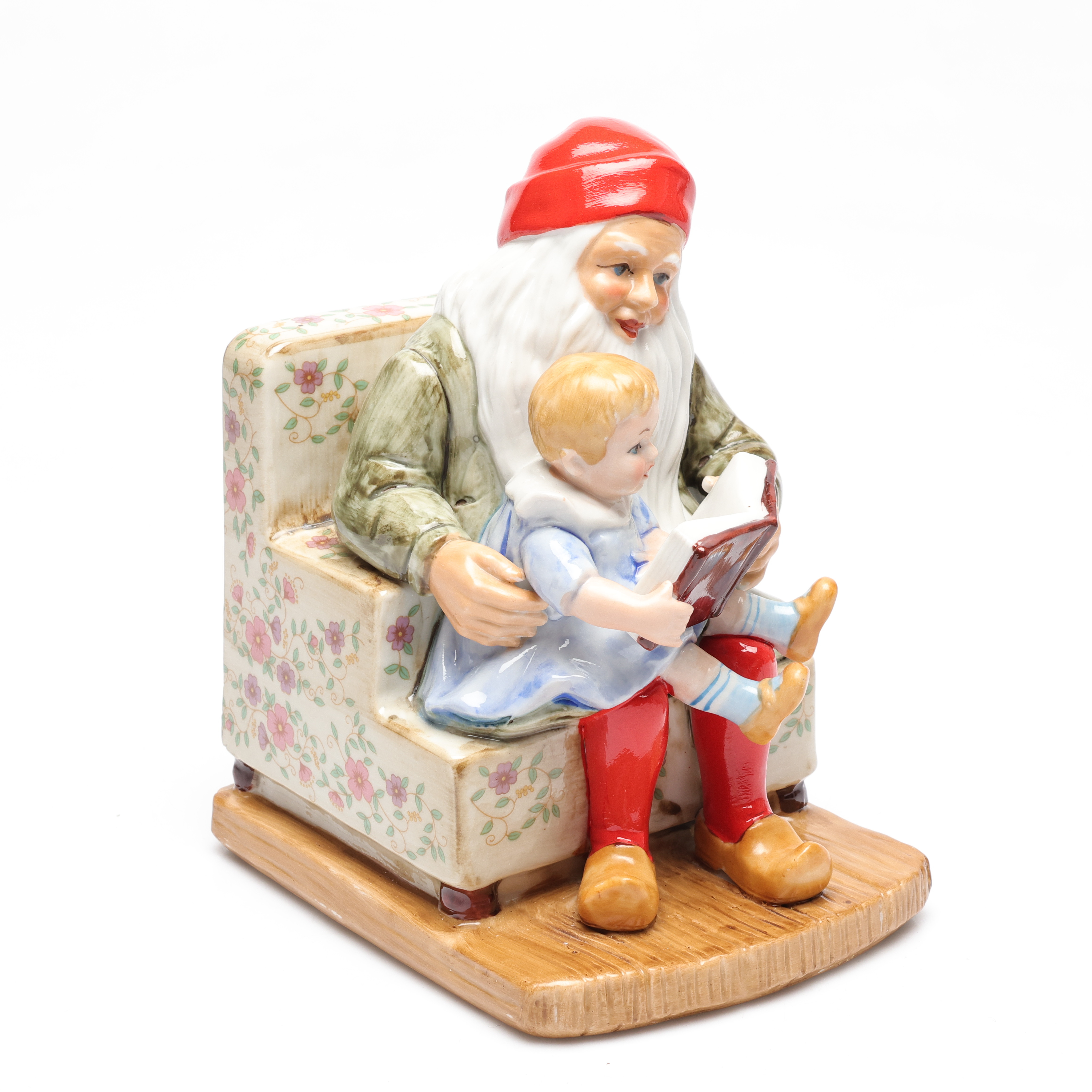JENNY NYSTRÖM. EFTER. Figurin, tomte, 1900-talets andra hälft, Kalmar.