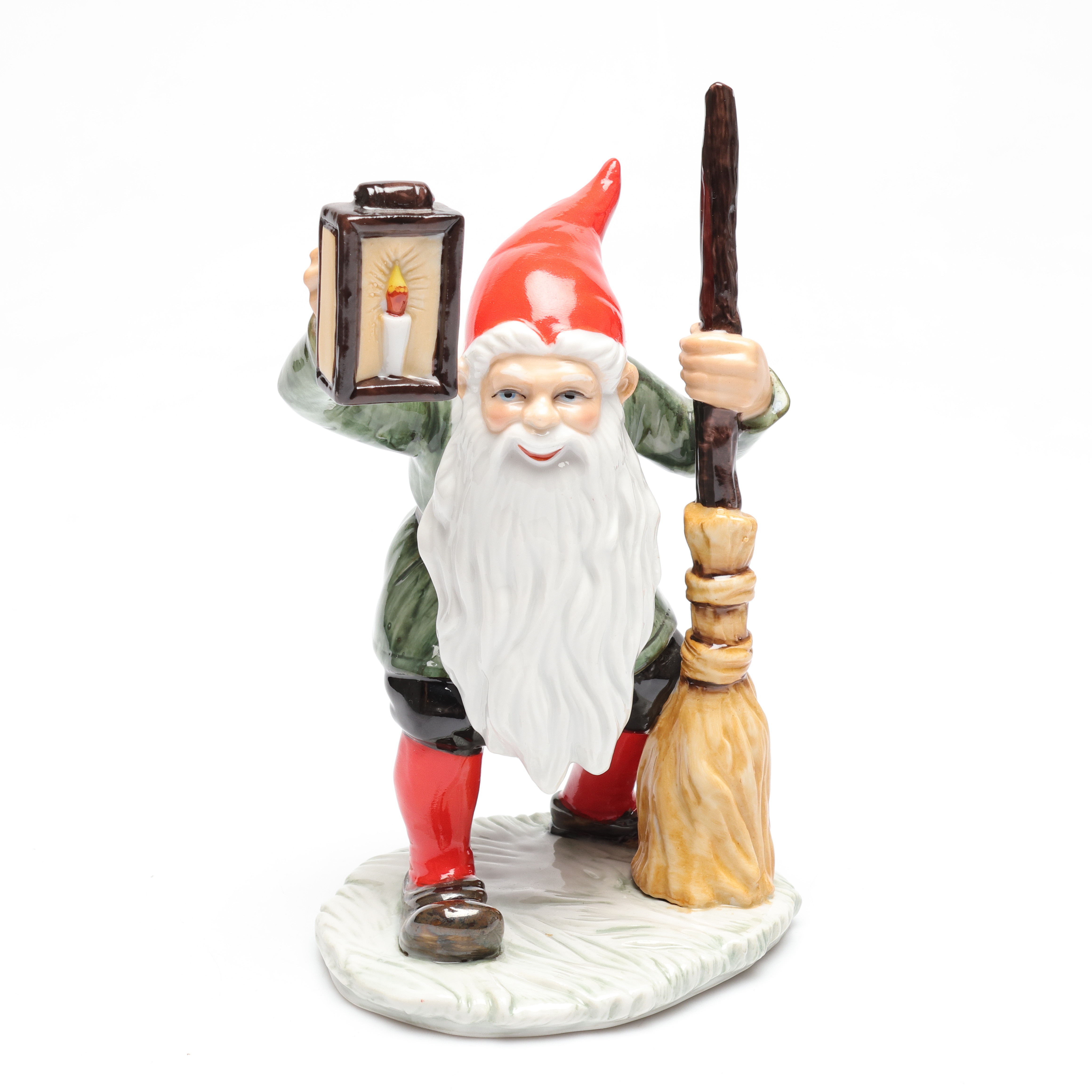 JENNY NYSTRÖM. EFTER. Figurin, tomte, 1900-talets andra hälft, Kalmar.