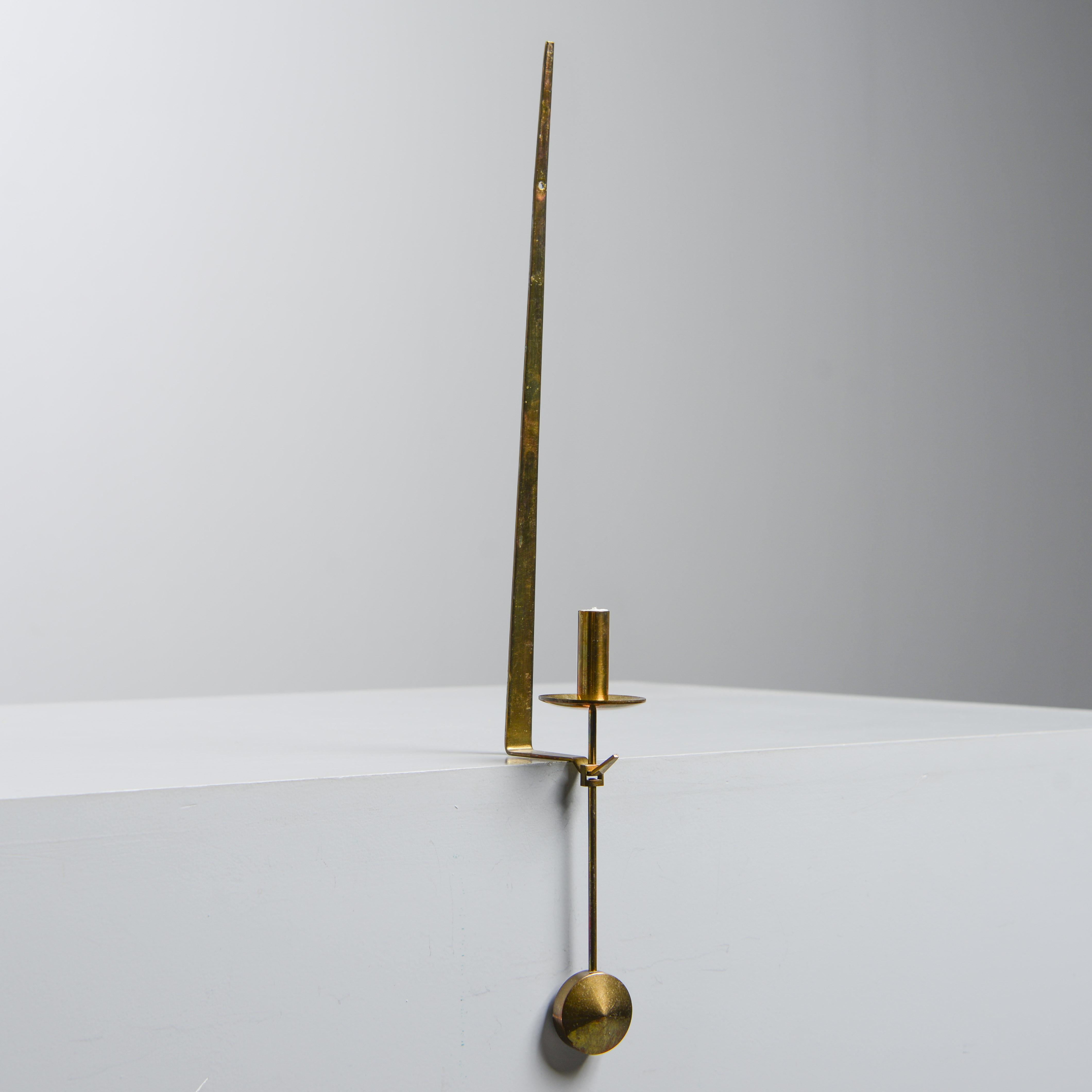 PIERRE FORSSELL. "Pendel", väggljusstake, Skultuna, 1900-talets andra del.