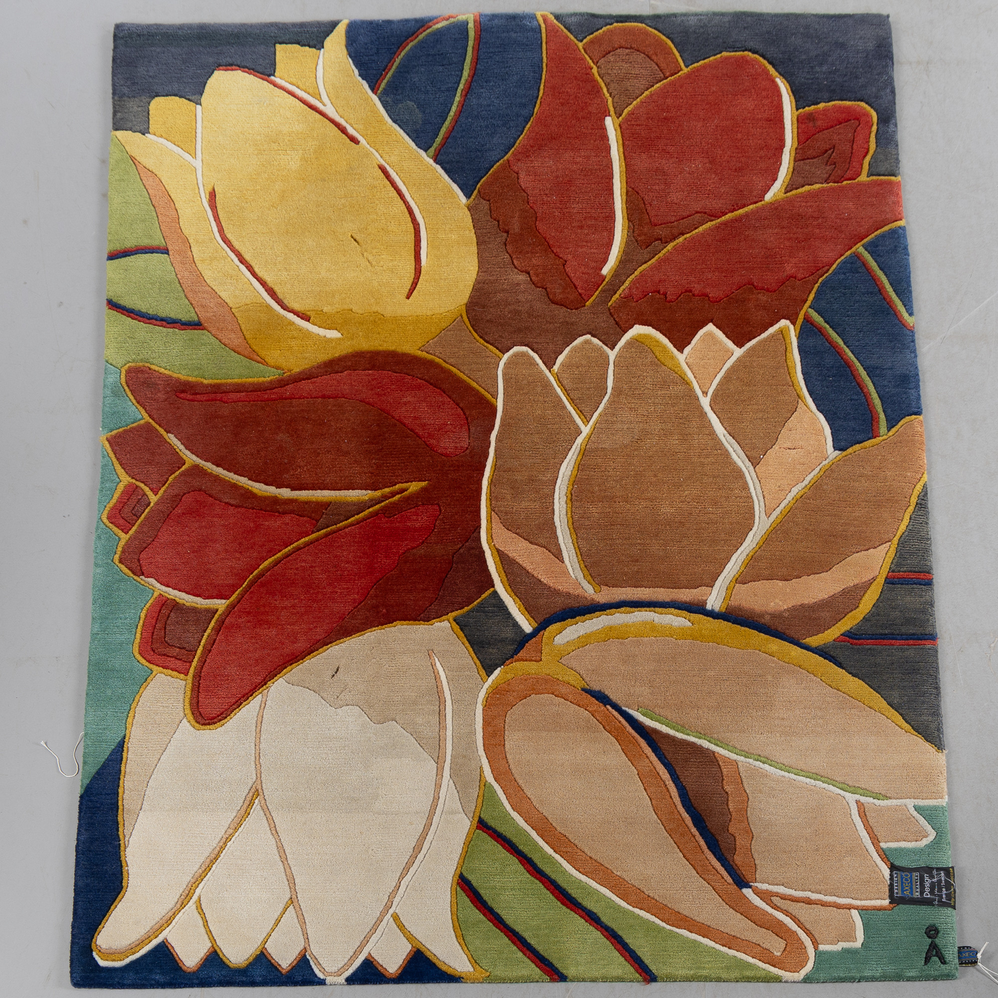 ANNA-JOHANNA ÅNGSTRÖM. Matta "Amsterdam", handknuten, Axeco, ca 195 x 142 cm.
