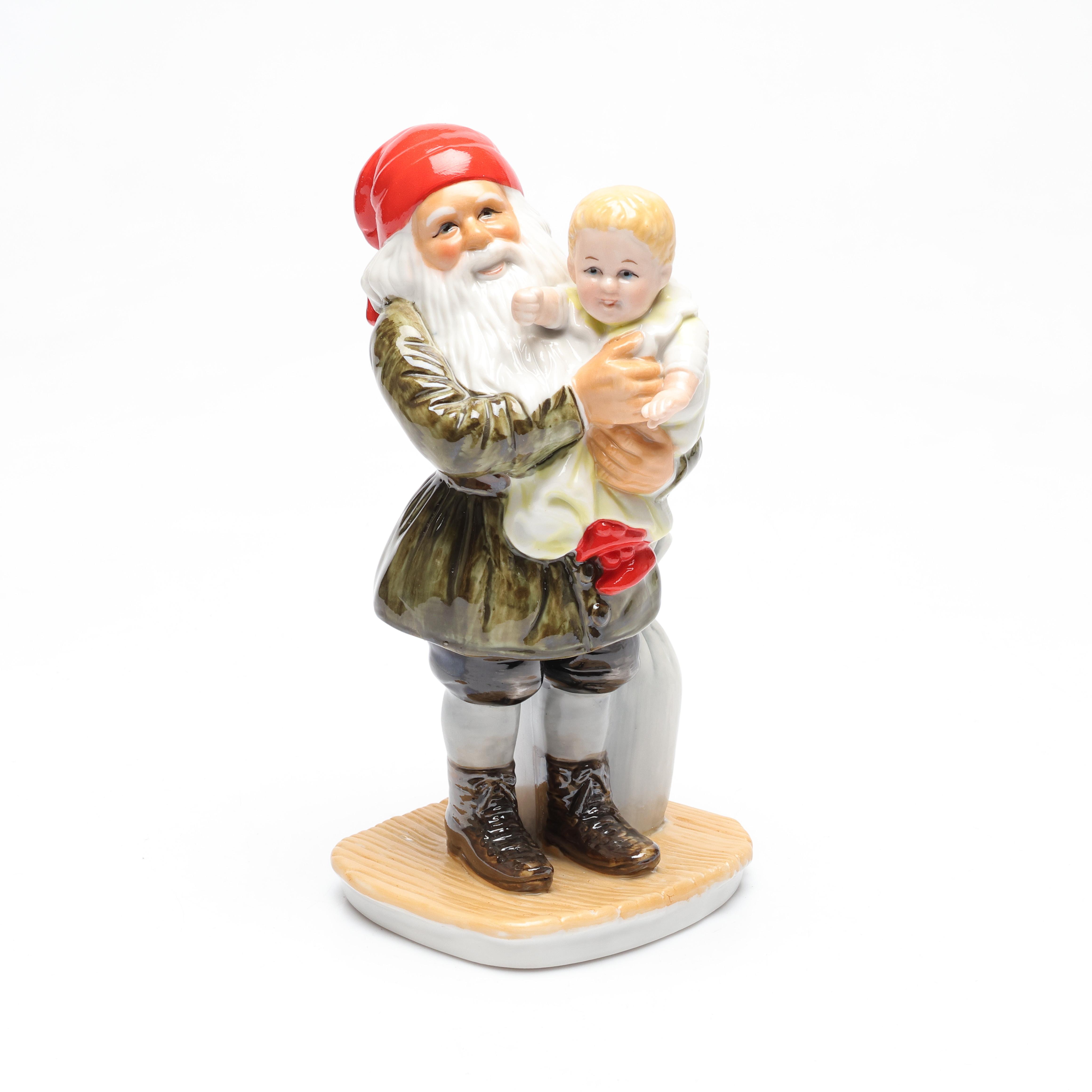 JENNY NYSTRÖM. EFTER. Figurin, tomte, 1900-talets andra hälft, Kalmar.